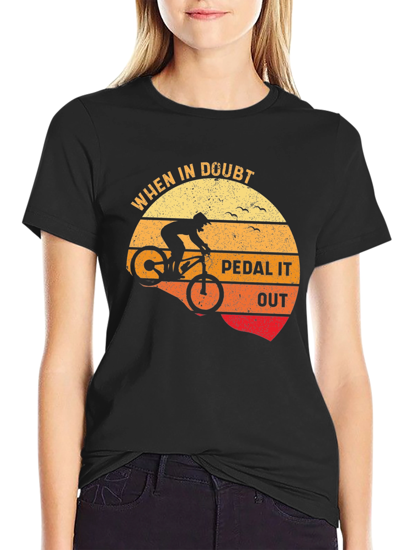 Pedal It Out T-Shirt: Mountain Bike Adventure Tee