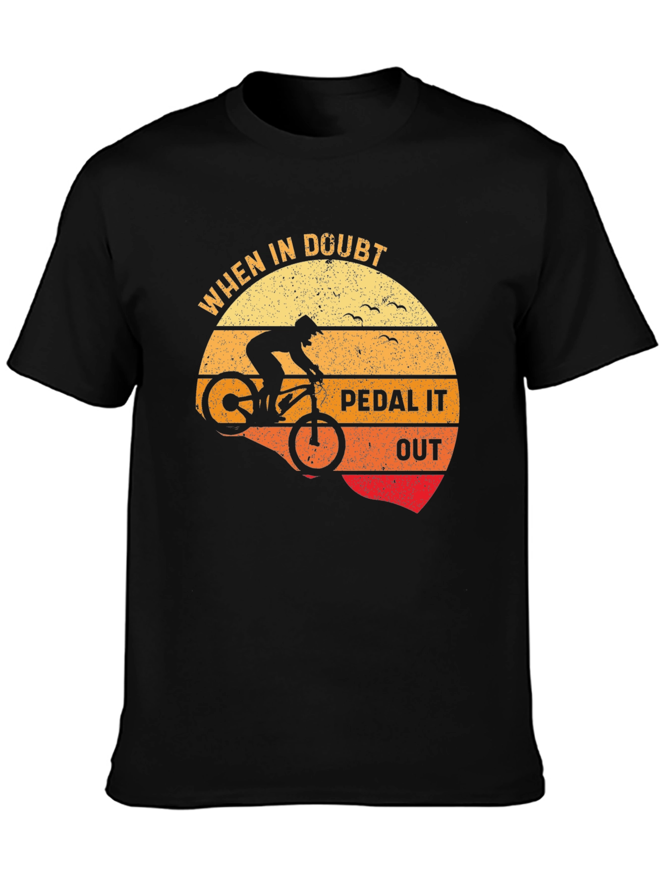 Pedal It Out T-Shirt: Mountain Bike Adventure Tee