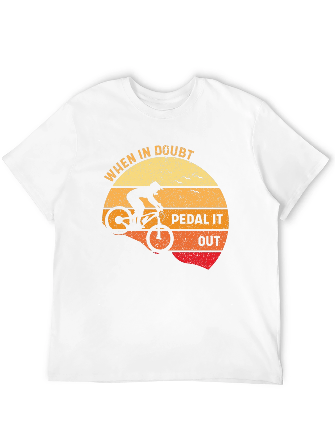 Pedal It Out T-Shirt: Mountain Bike Adventure Tee