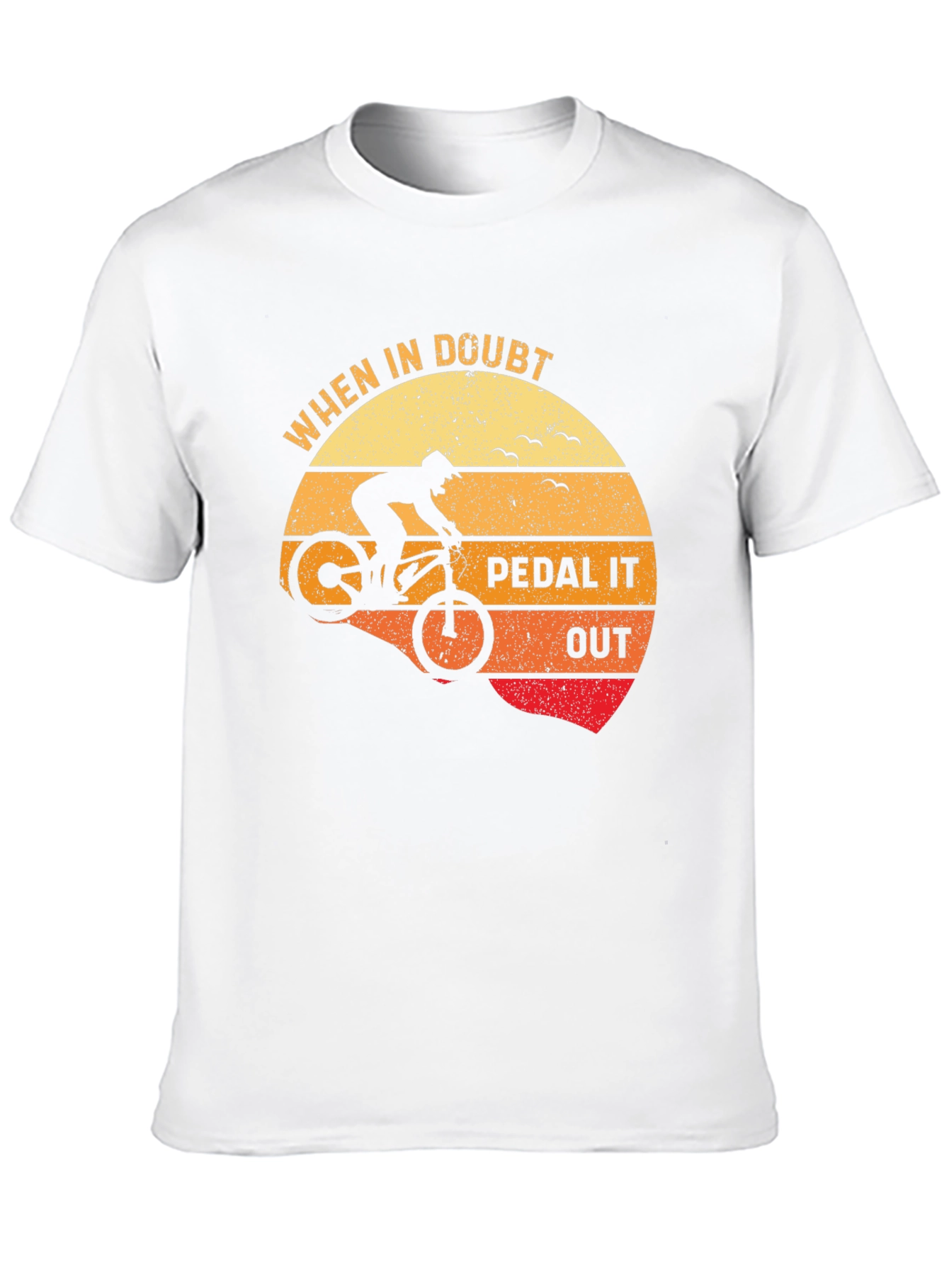 Pedal It Out T-Shirt: Mountain Bike Adventure Tee