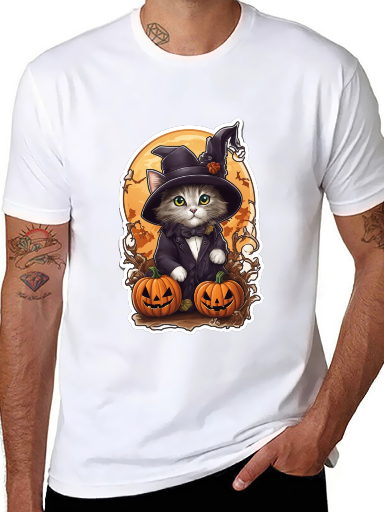 Halloween Cat T-Shirt
