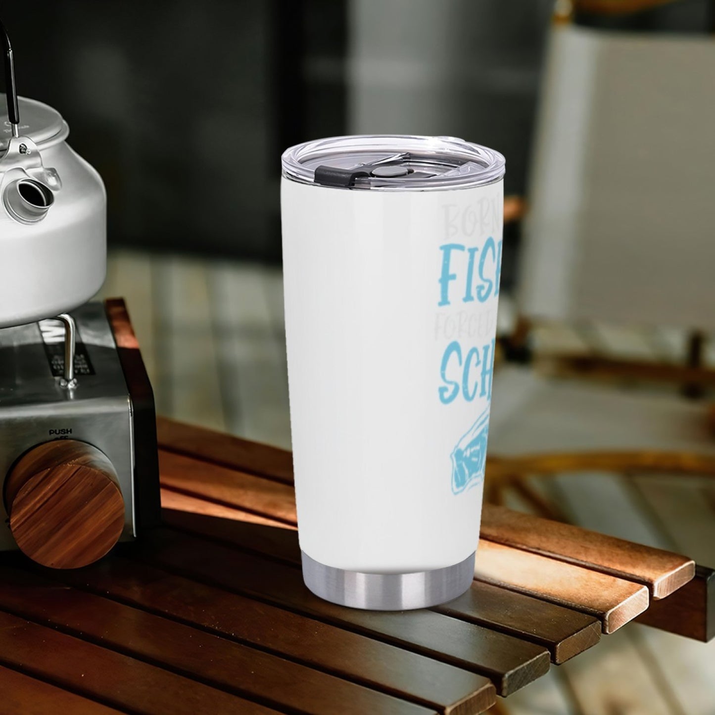 On-The-Go Insulated Graphic Tumbler - Stainless Steel Leak-Proof Drinkware