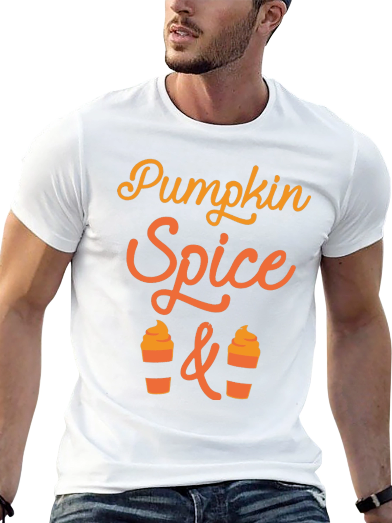 Pumpkin Spice Latte Graphic T-Shirt