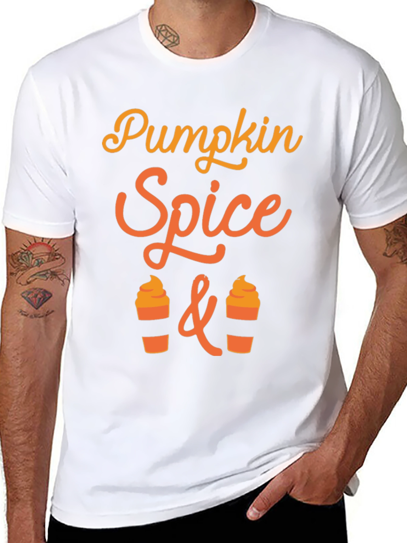 Pumpkin Spice Latte Graphic T-Shirt