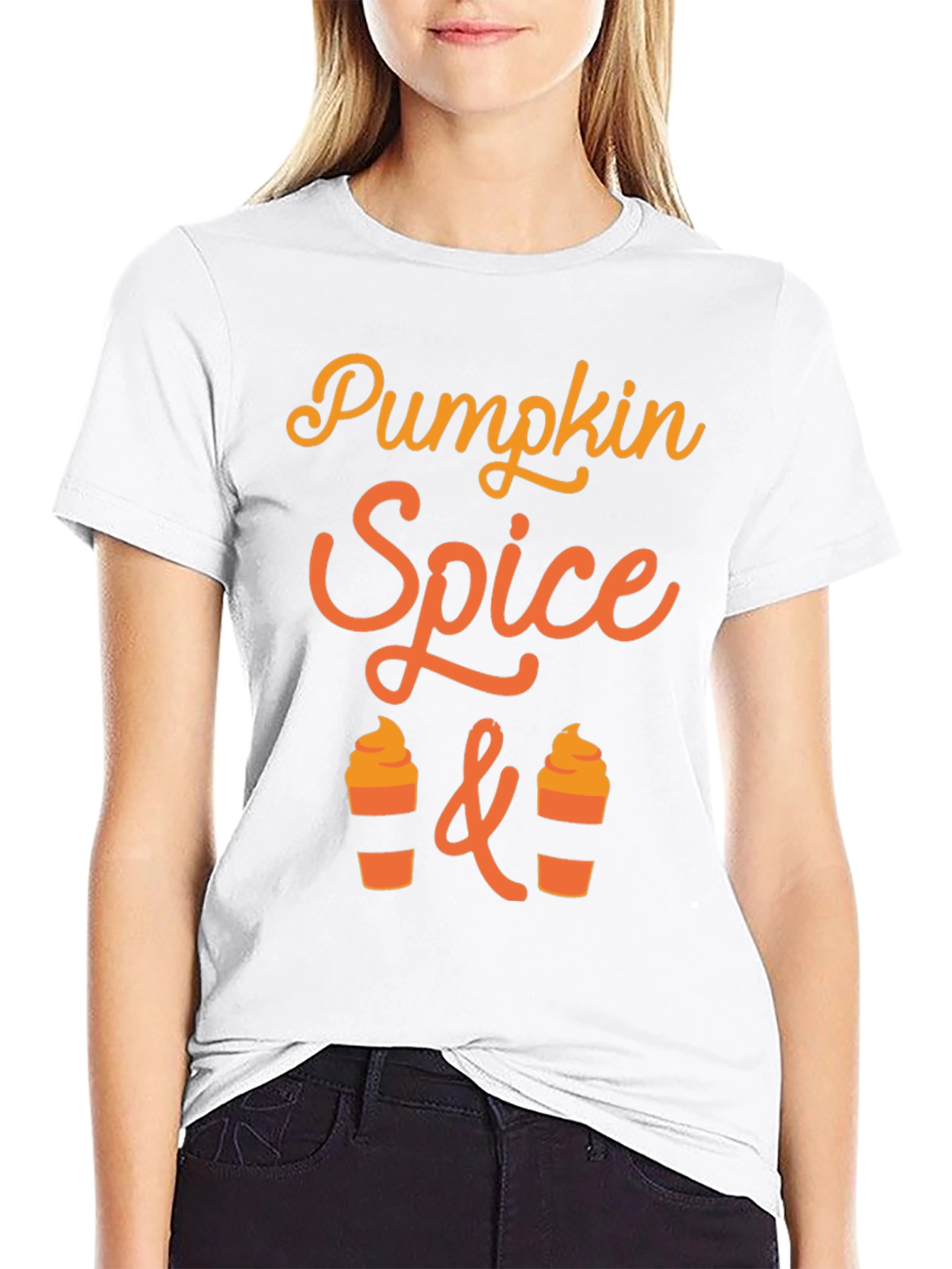 Pumpkin Spice Latte Graphic T-Shirt