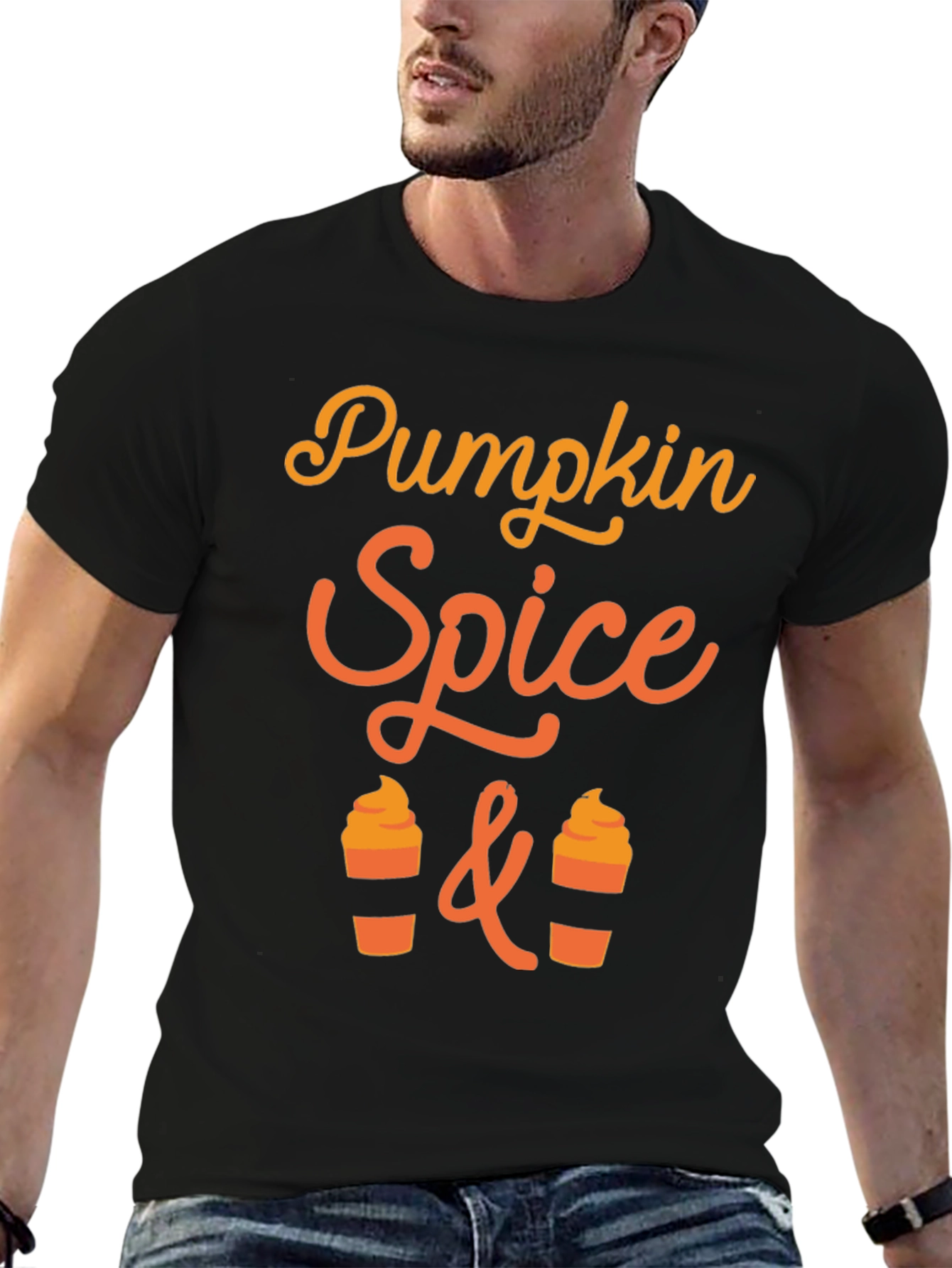 Pumpkin Spice Latte Graphic T-Shirt
