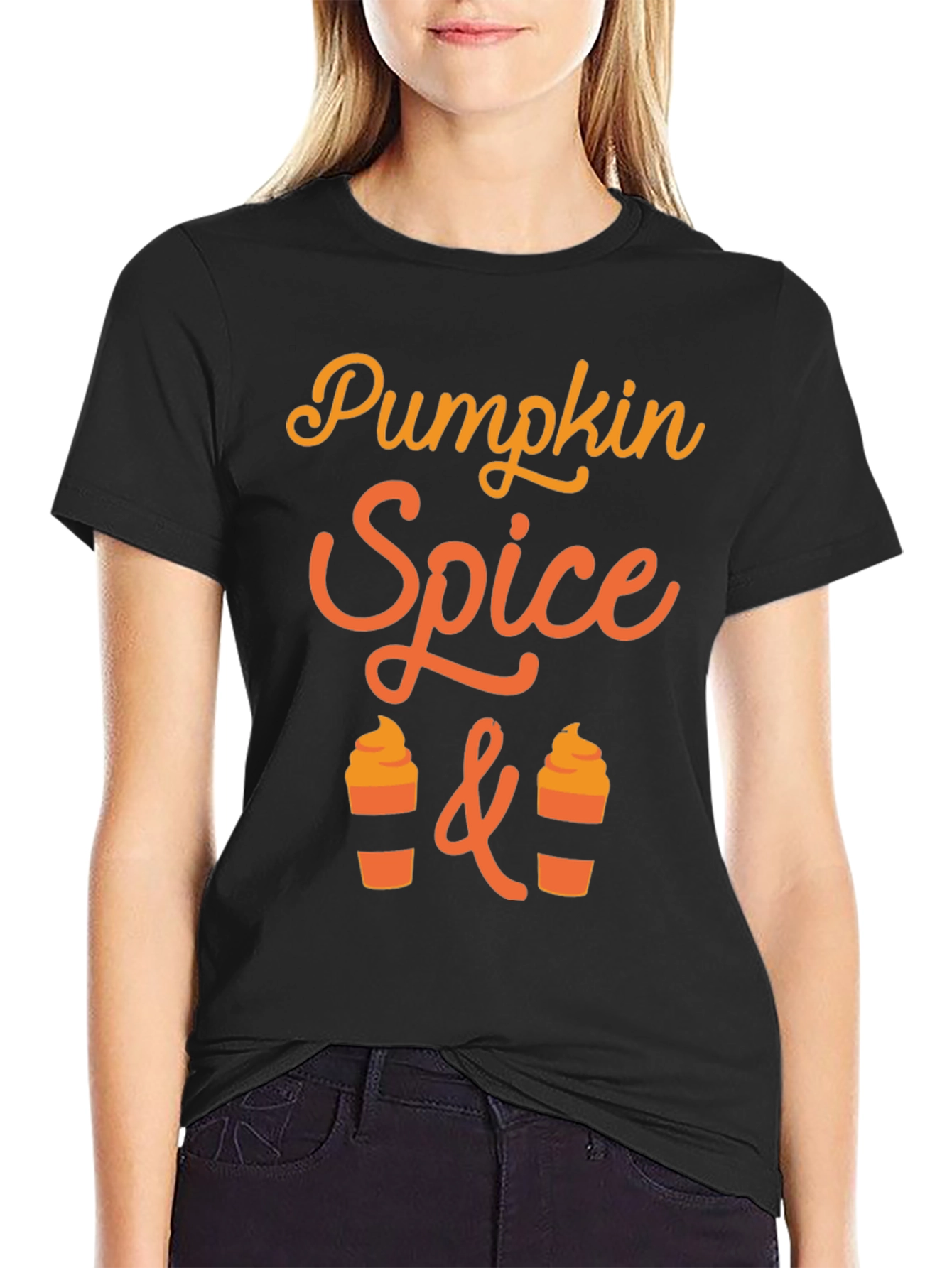 Pumpkin Spice Latte Graphic T-Shirt