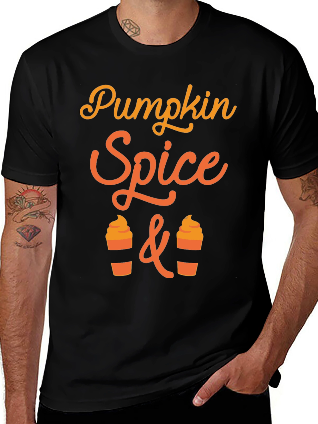 Pumpkin Spice Latte Graphic T-Shirt