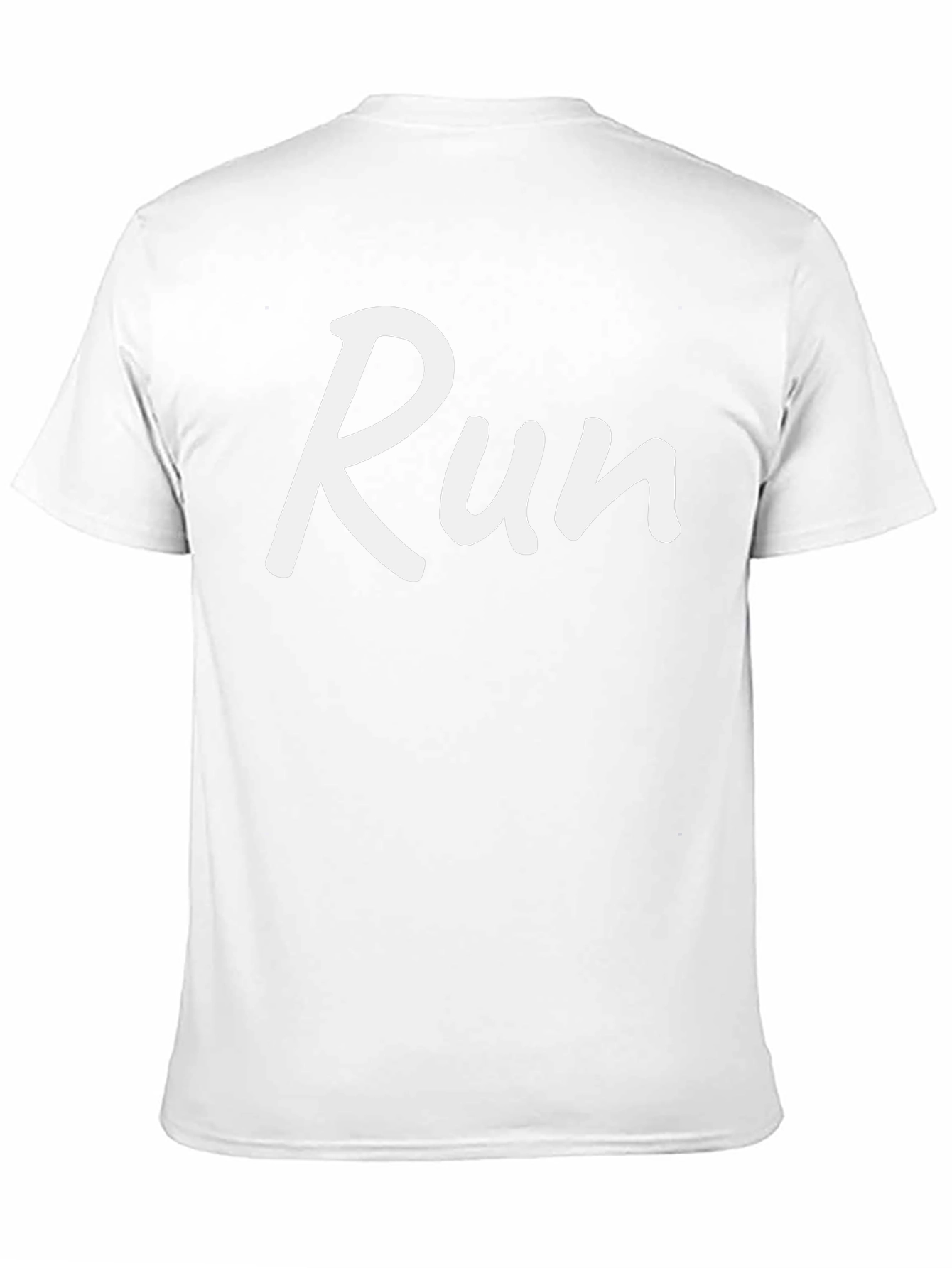 Run Graphic Tee - Mens Black Running Shirt