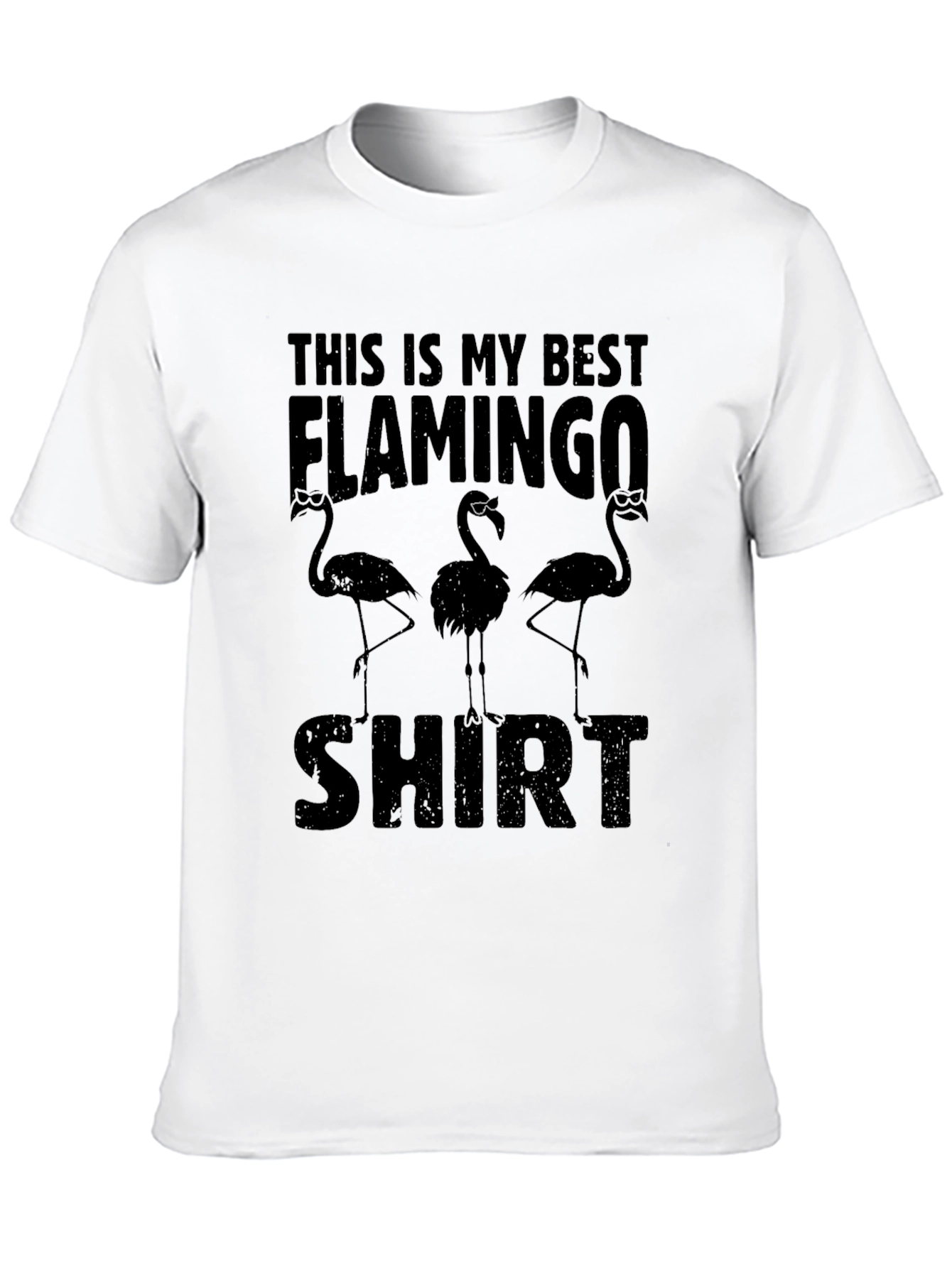 Funny Flamingo Graphic T-Shirt