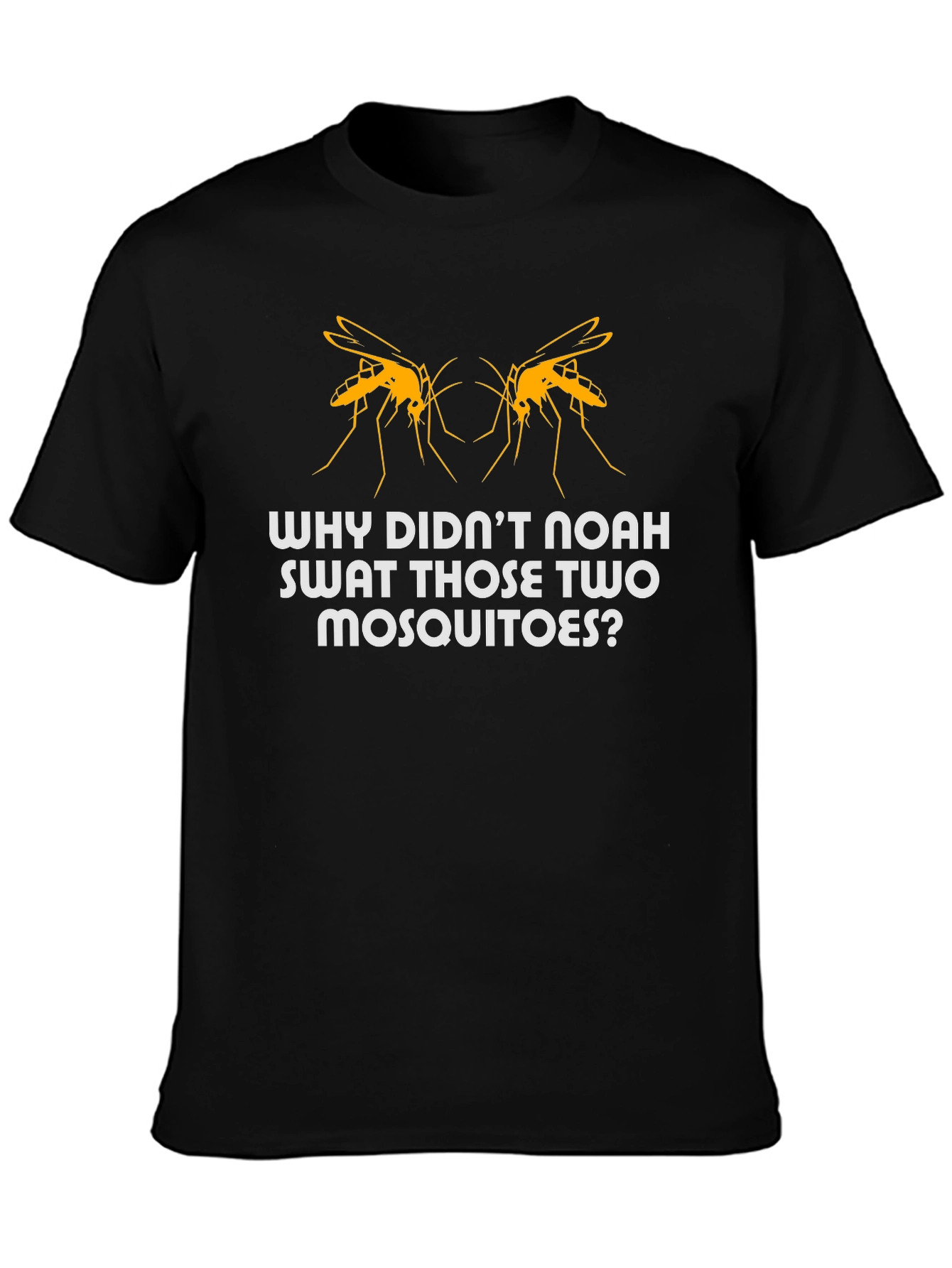 Noahs Ark Mosquito T-Shirt - Funny Animal Tee