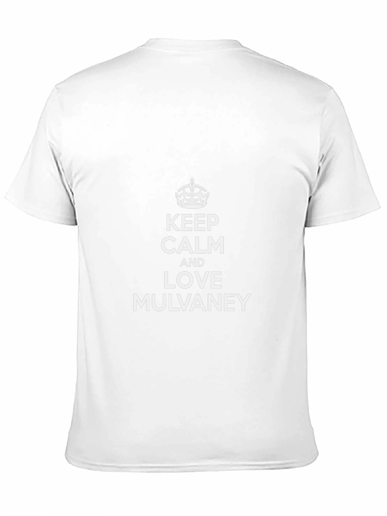 Keep Calm and Love Mulvaney Black T-Shirt