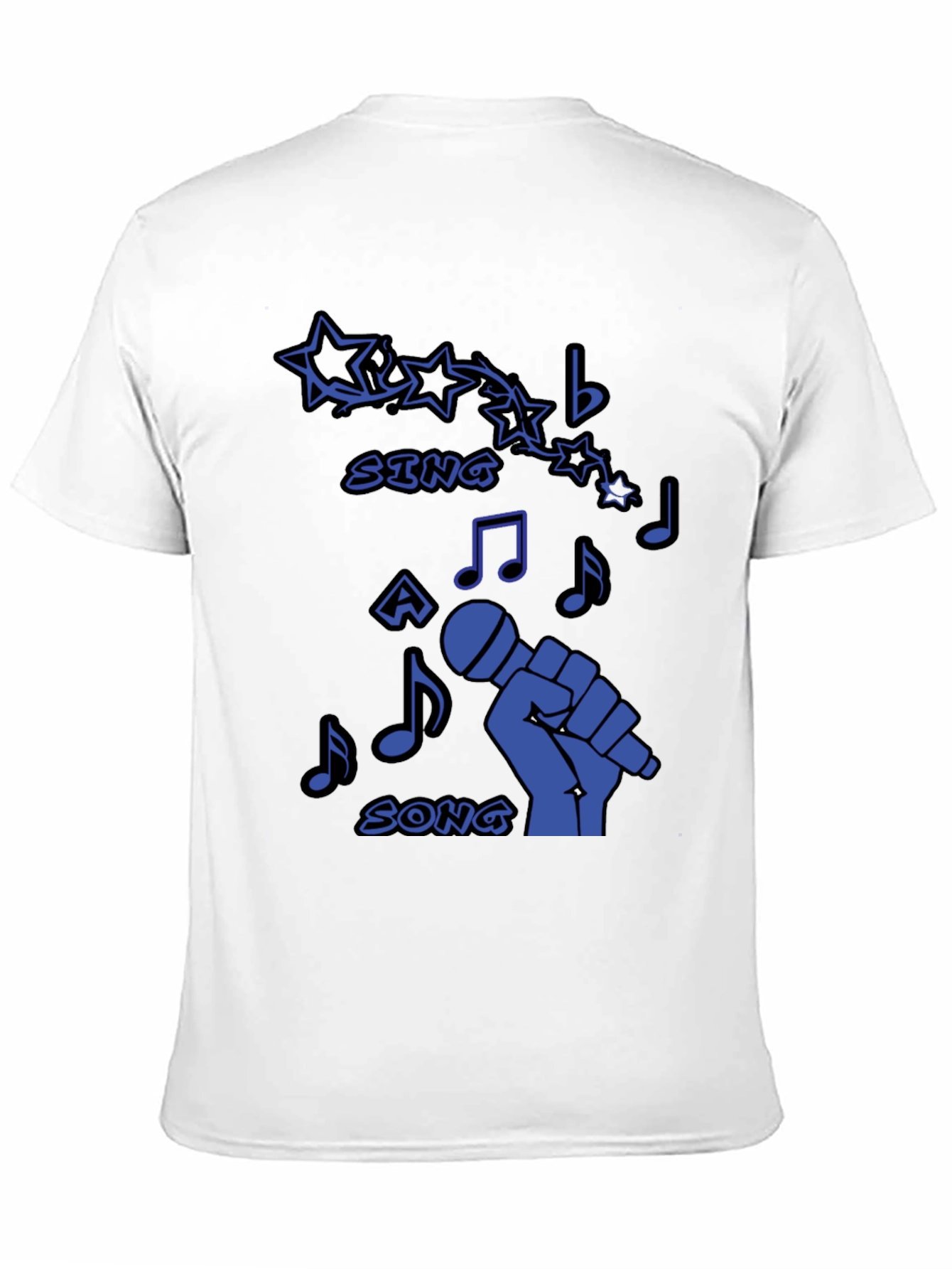 Sing A Song Graphic Tee - Music Lover T-Shirt