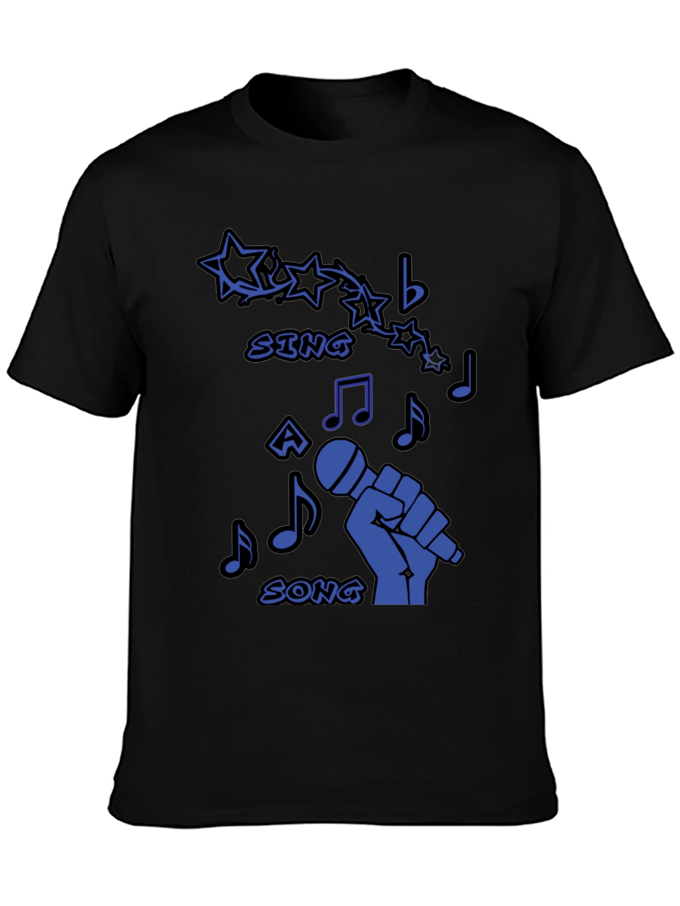 Sing A Song Graphic Tee - Music Lover T-Shirt