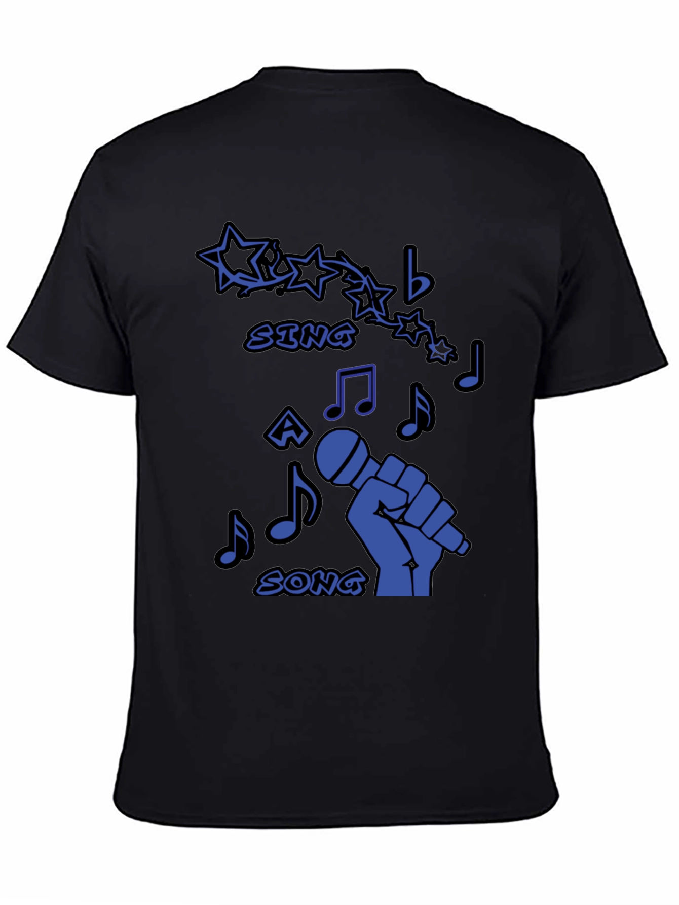 Sing A Song Graphic Tee - Music Lover T-Shirt