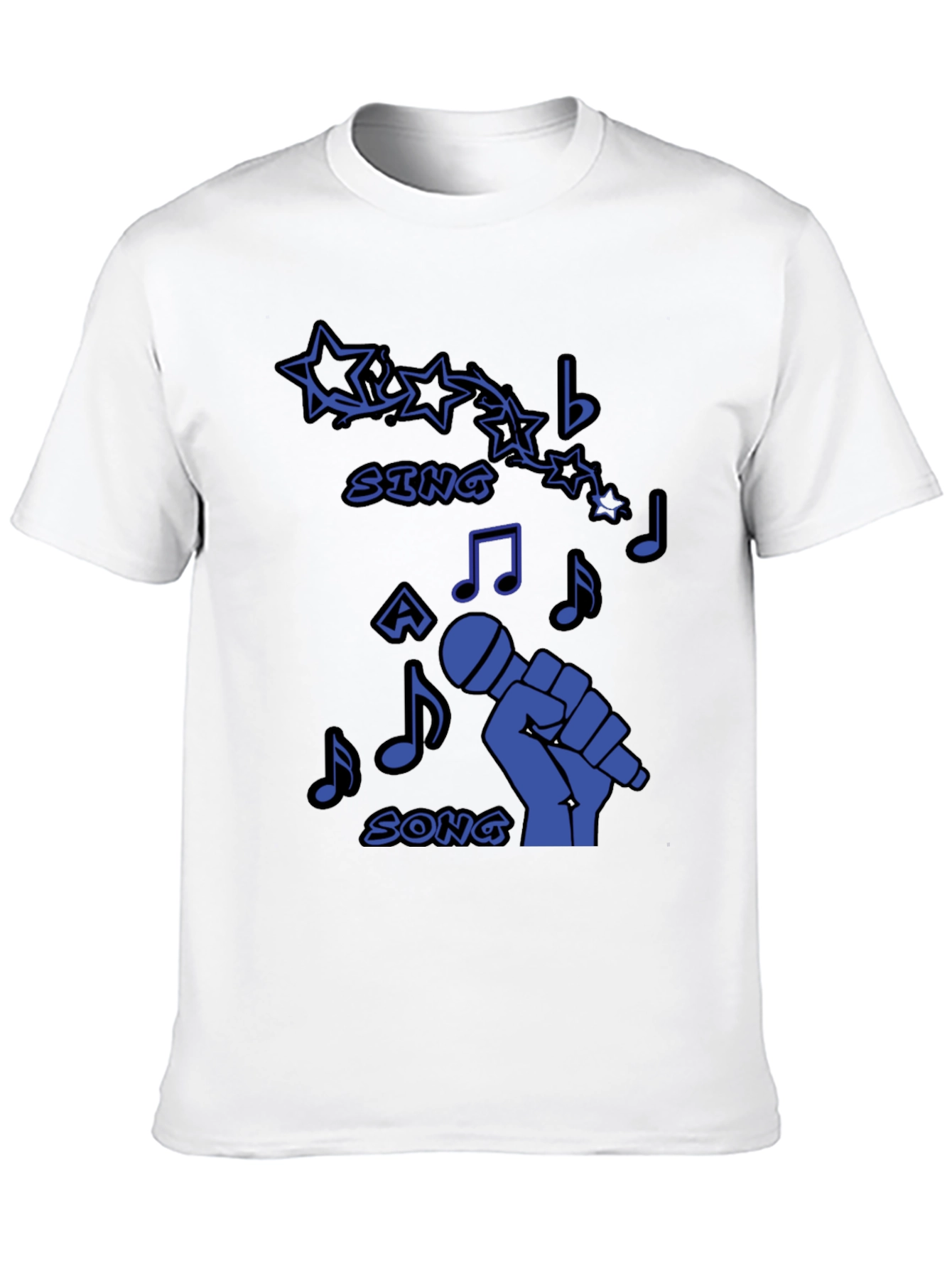 Sing A Song Graphic Tee - Music Lover T-Shirt