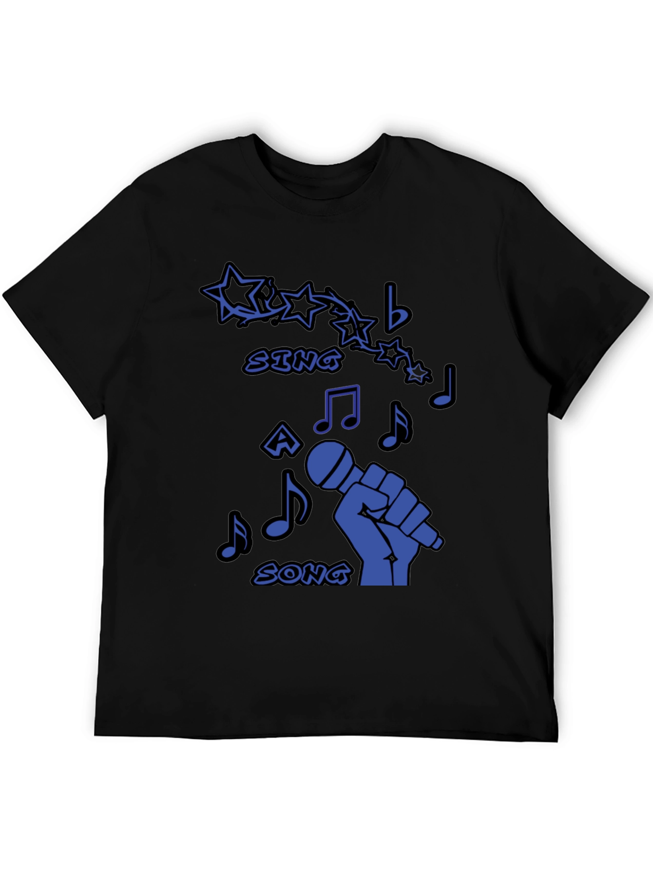 Sing A Song Graphic Tee - Music Lover T-Shirt