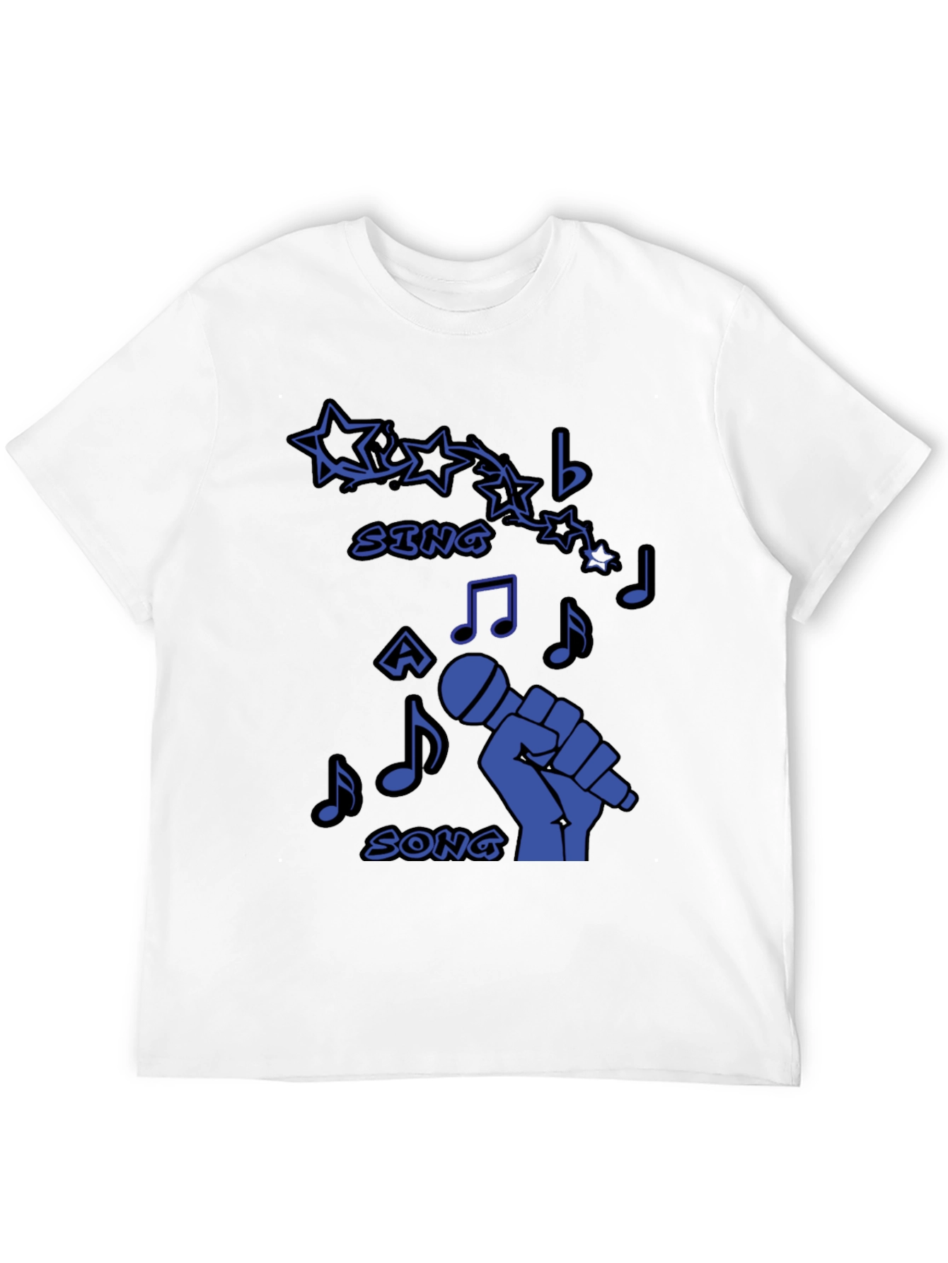 Sing A Song Graphic Tee - Music Lover T-Shirt