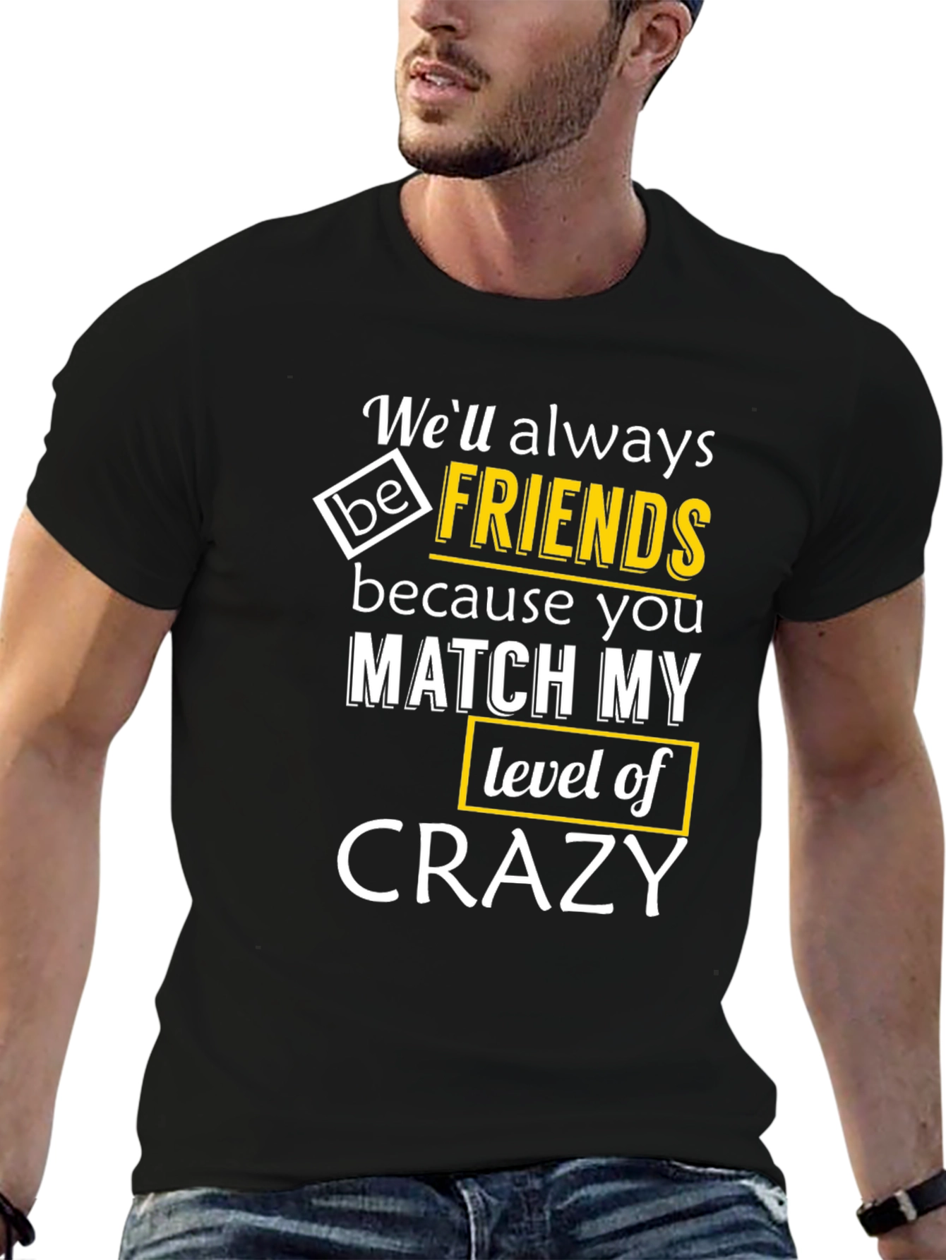 Funny Crazy Friends T-Shirt