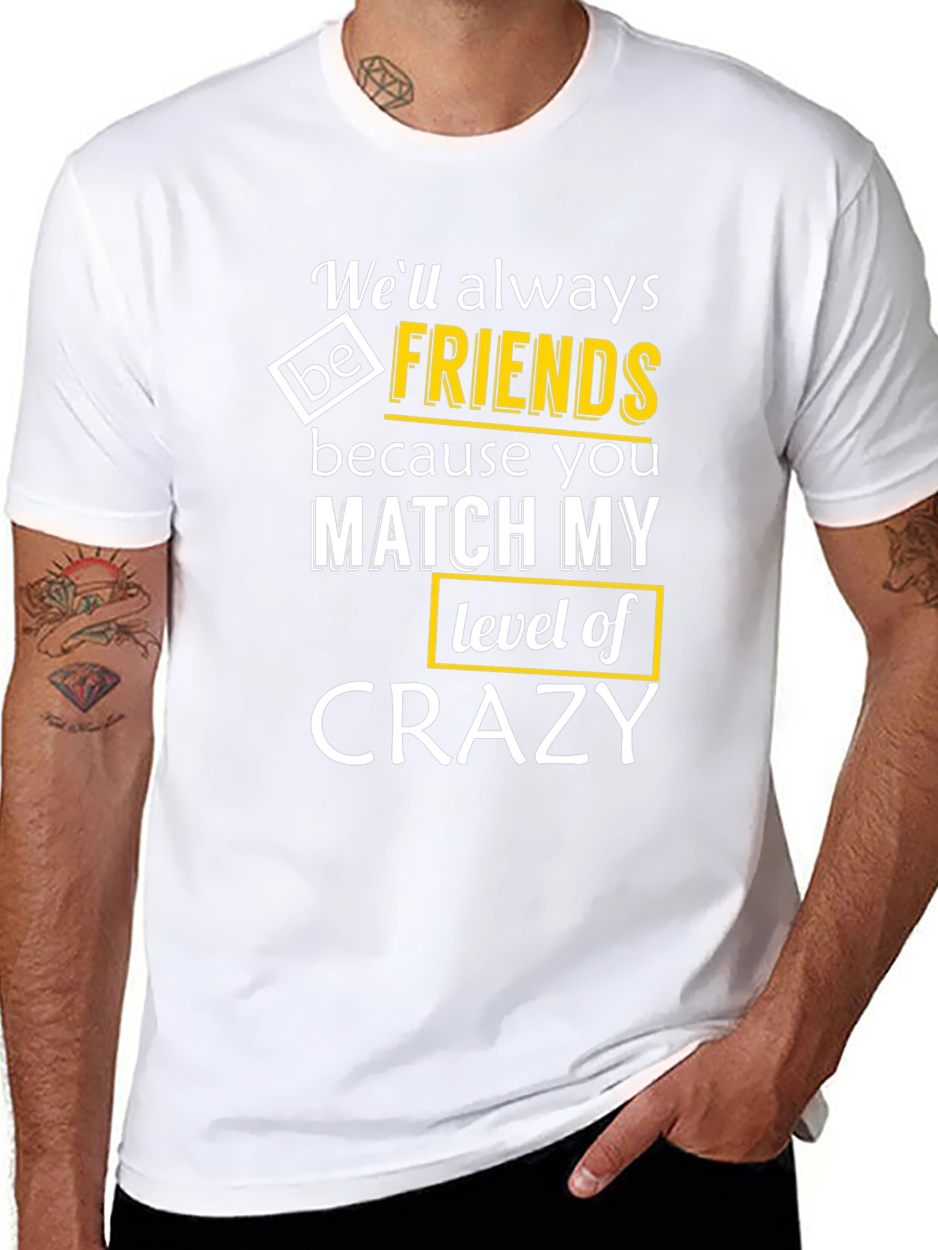 Funny Crazy Friends T-Shirt