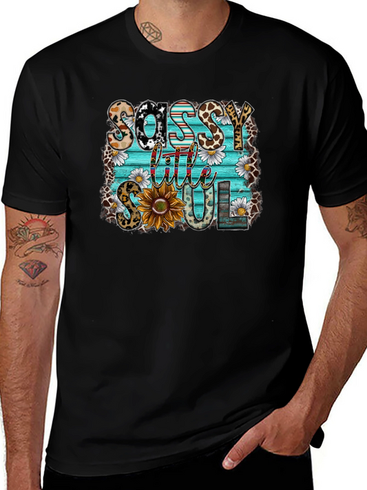 Sassy Little Soul Graphic Tee - Unisex Black T-Shirt