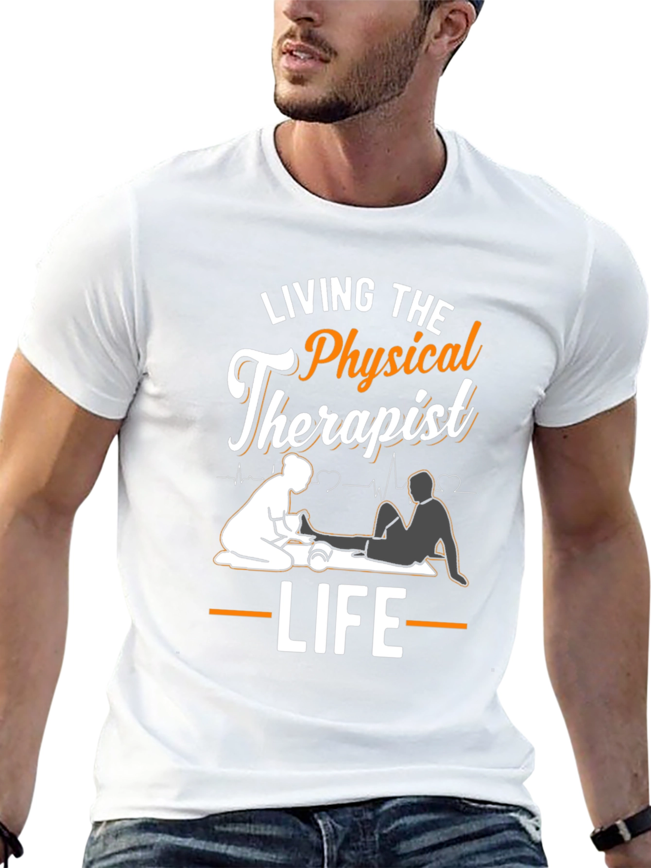 Physical Therapist T-Shirt: Living the Life
