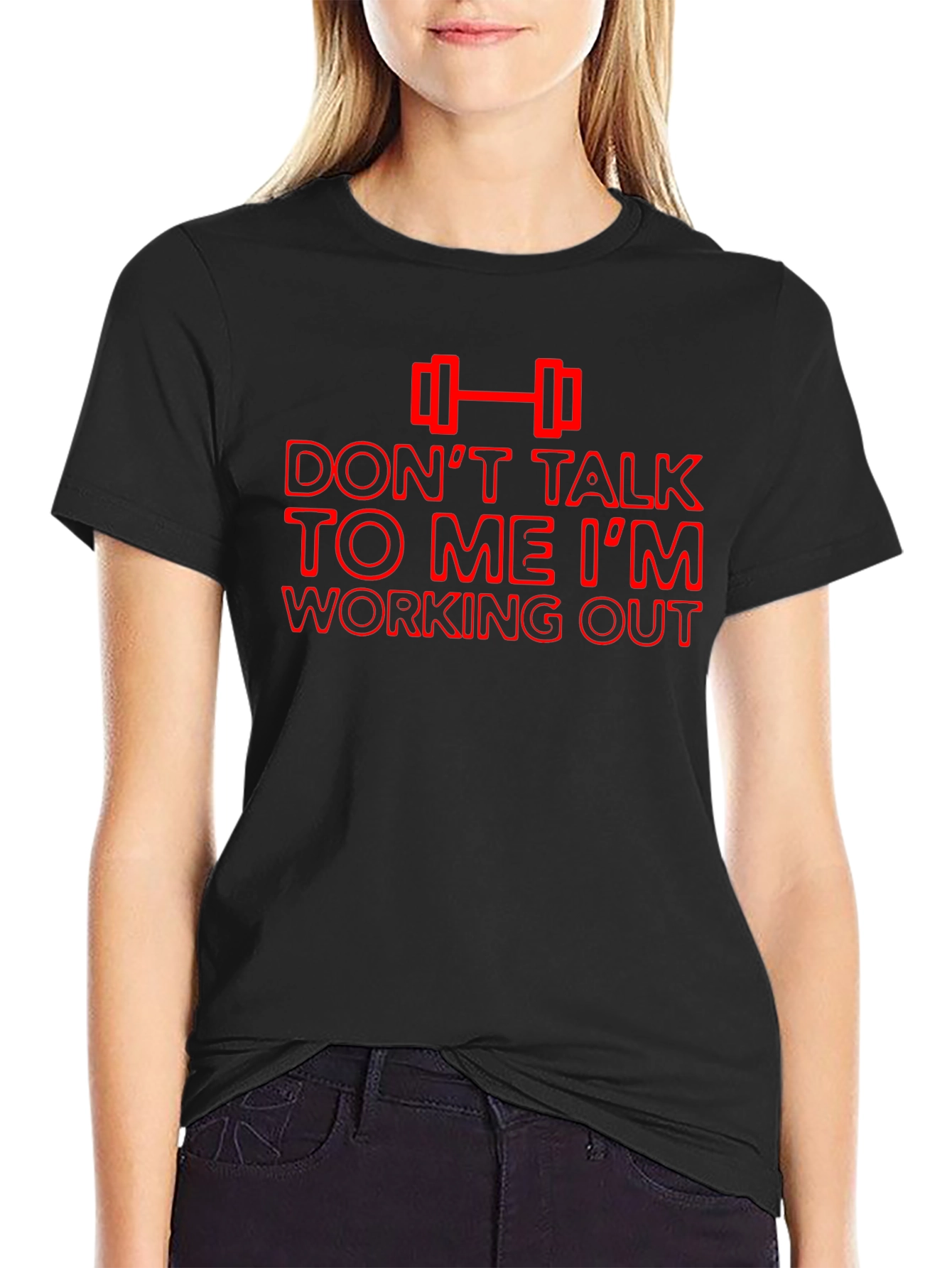 Dont Talk To Me Im Working Out T-Shirt