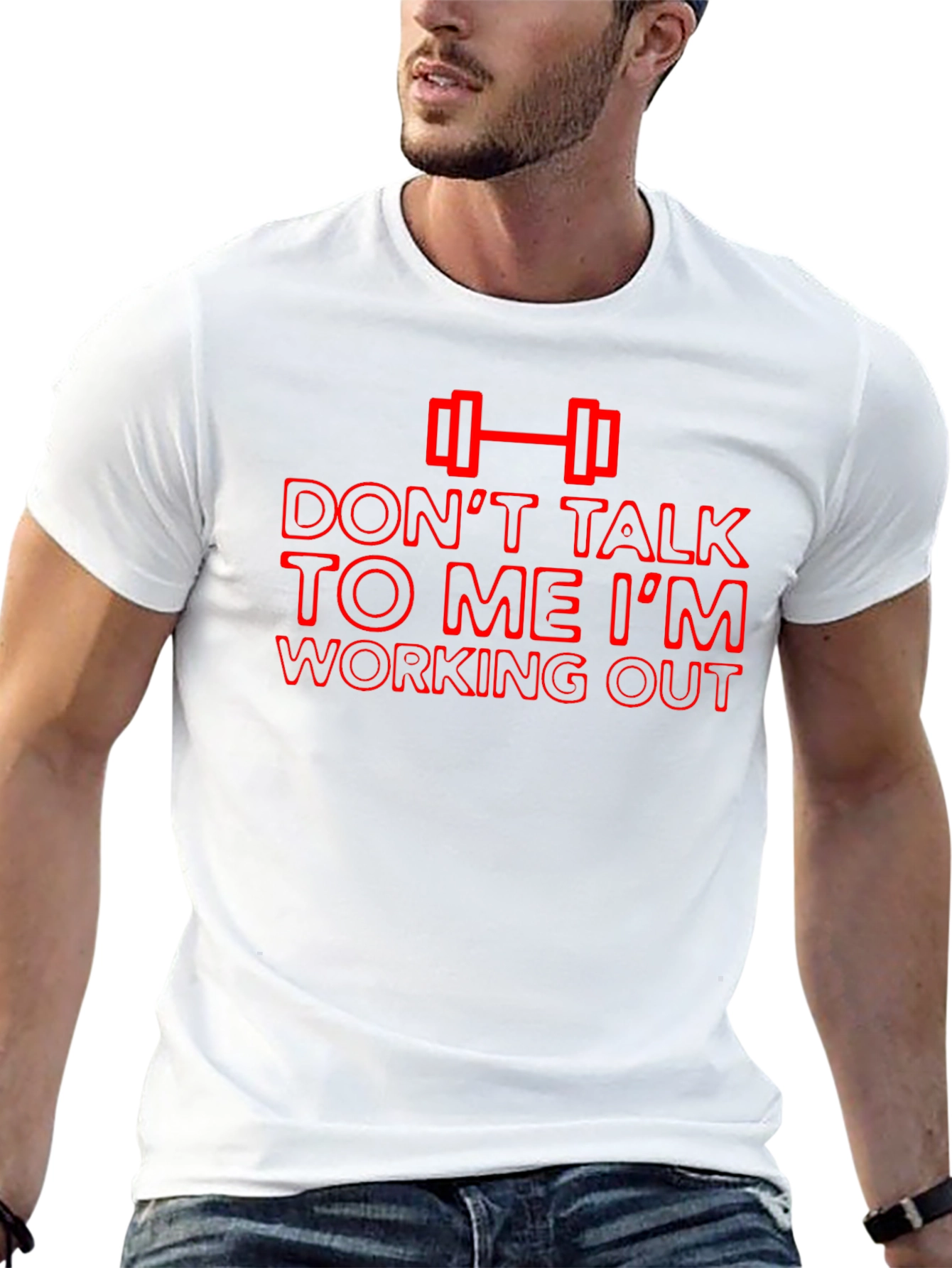 Dont Talk To Me Im Working Out T-Shirt