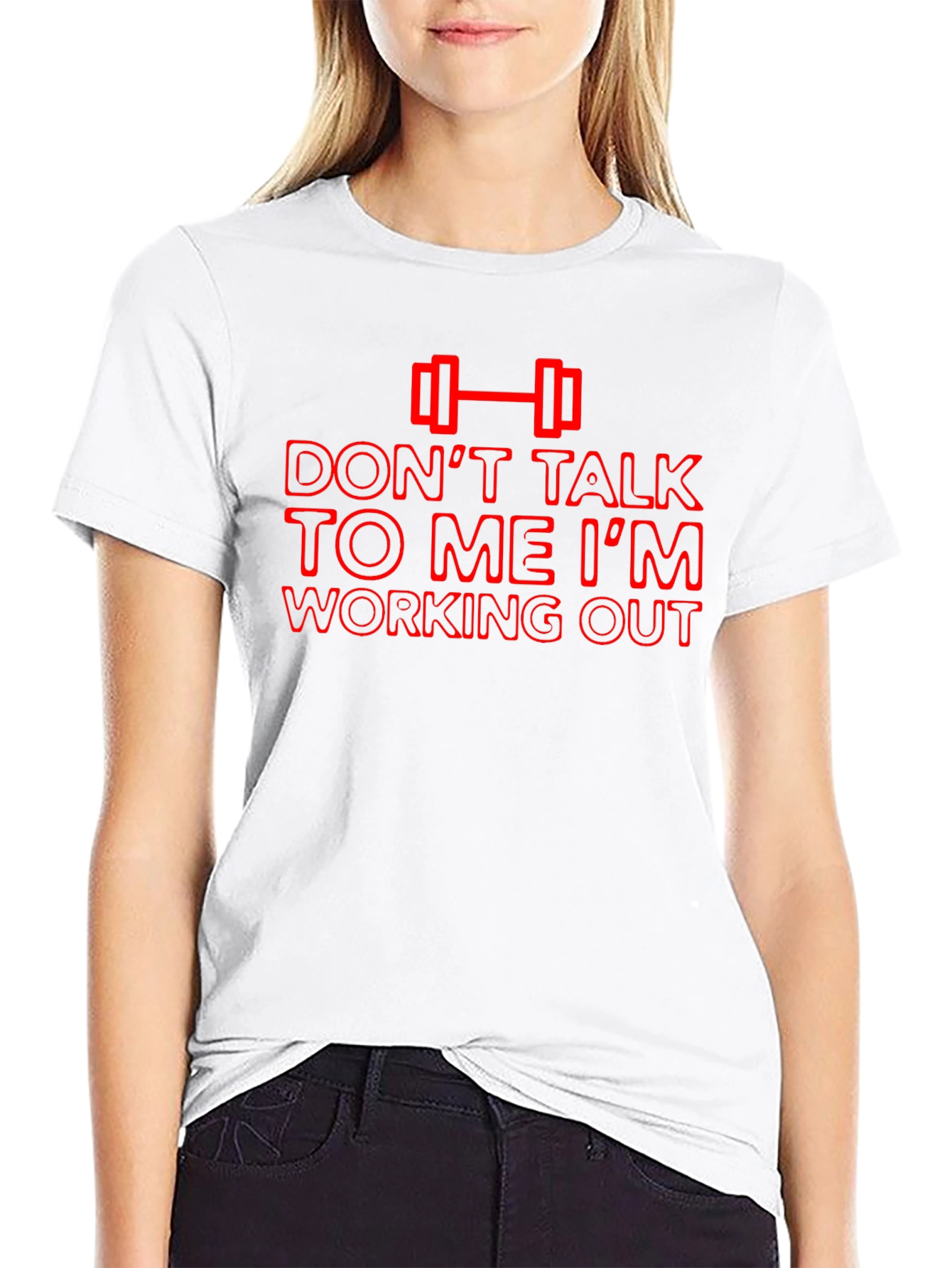 Dont Talk To Me Im Working Out T-Shirt