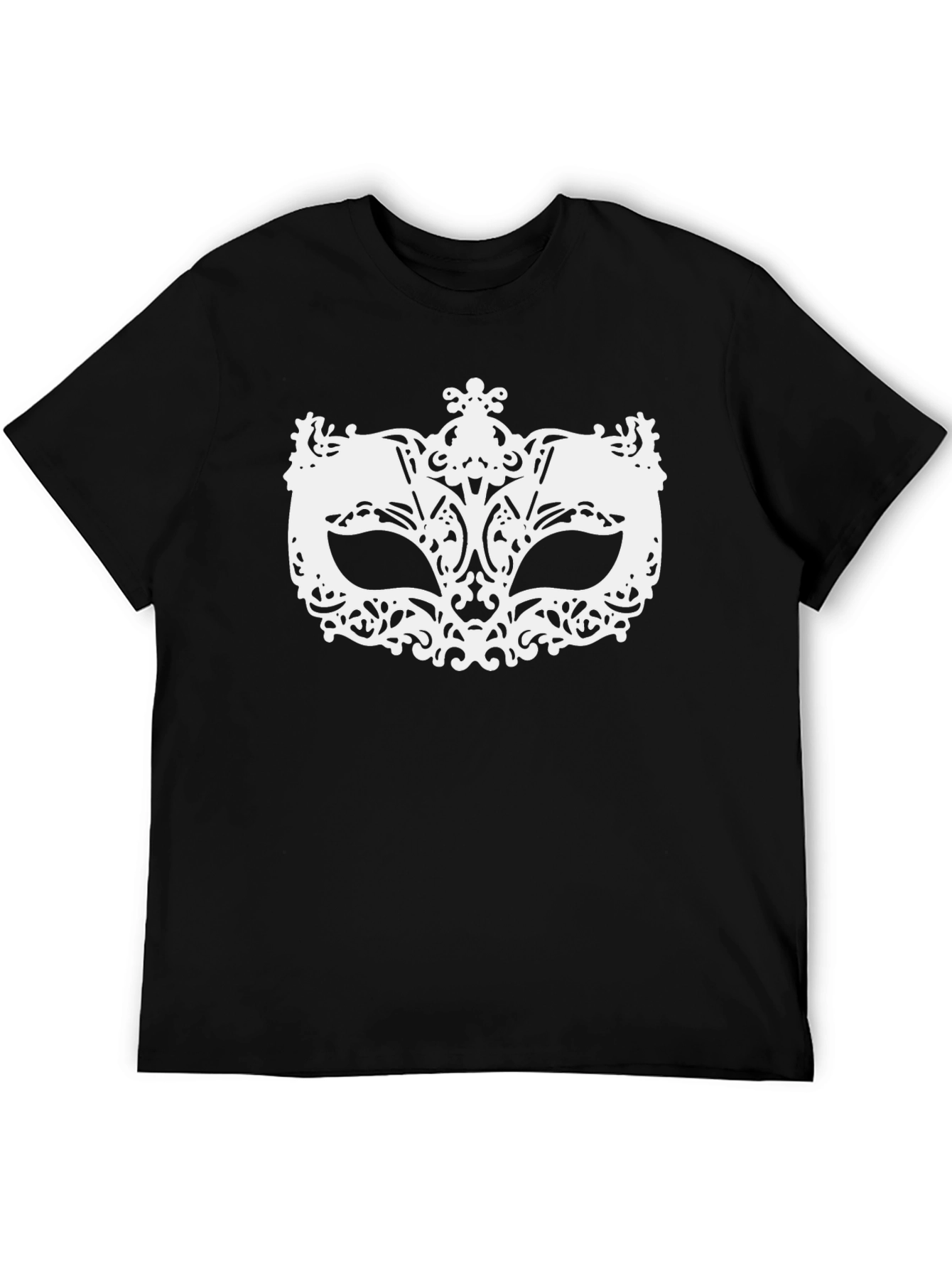 Masquerade Mask Graphic T-Shirt