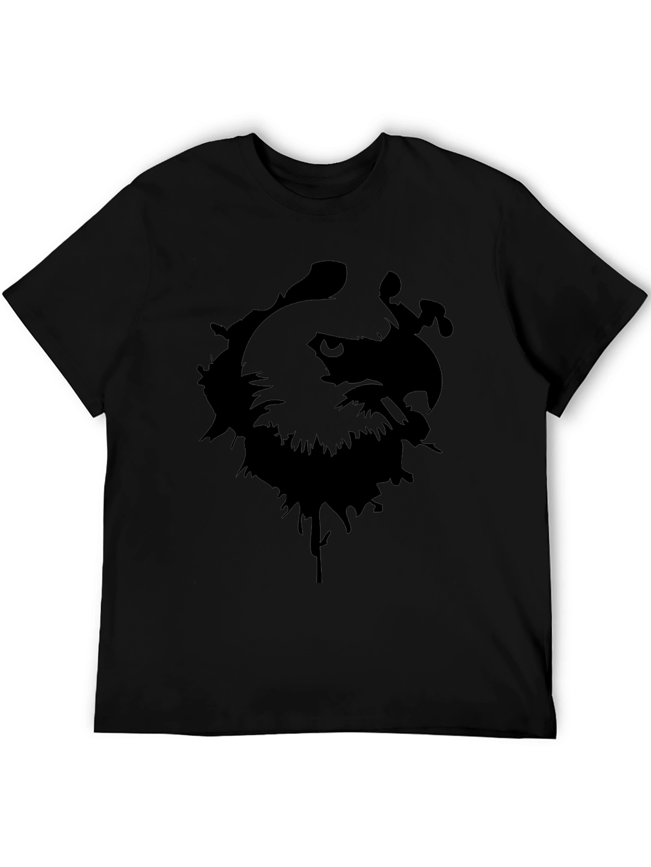 Eagle Graphic Black T-Shirt - Bold Statement Tee