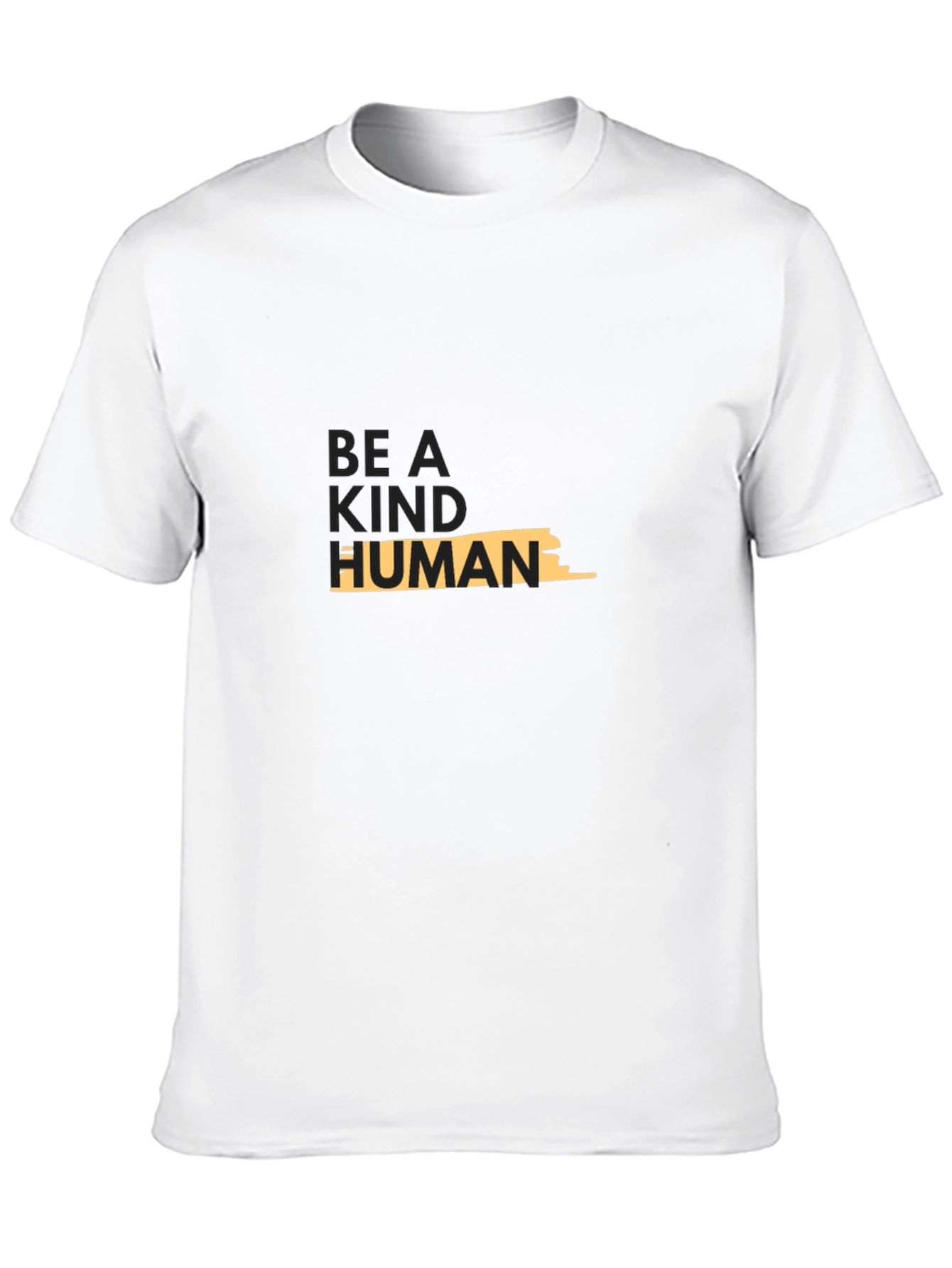 Be a Kind Human Graphic T-Shirt - Black