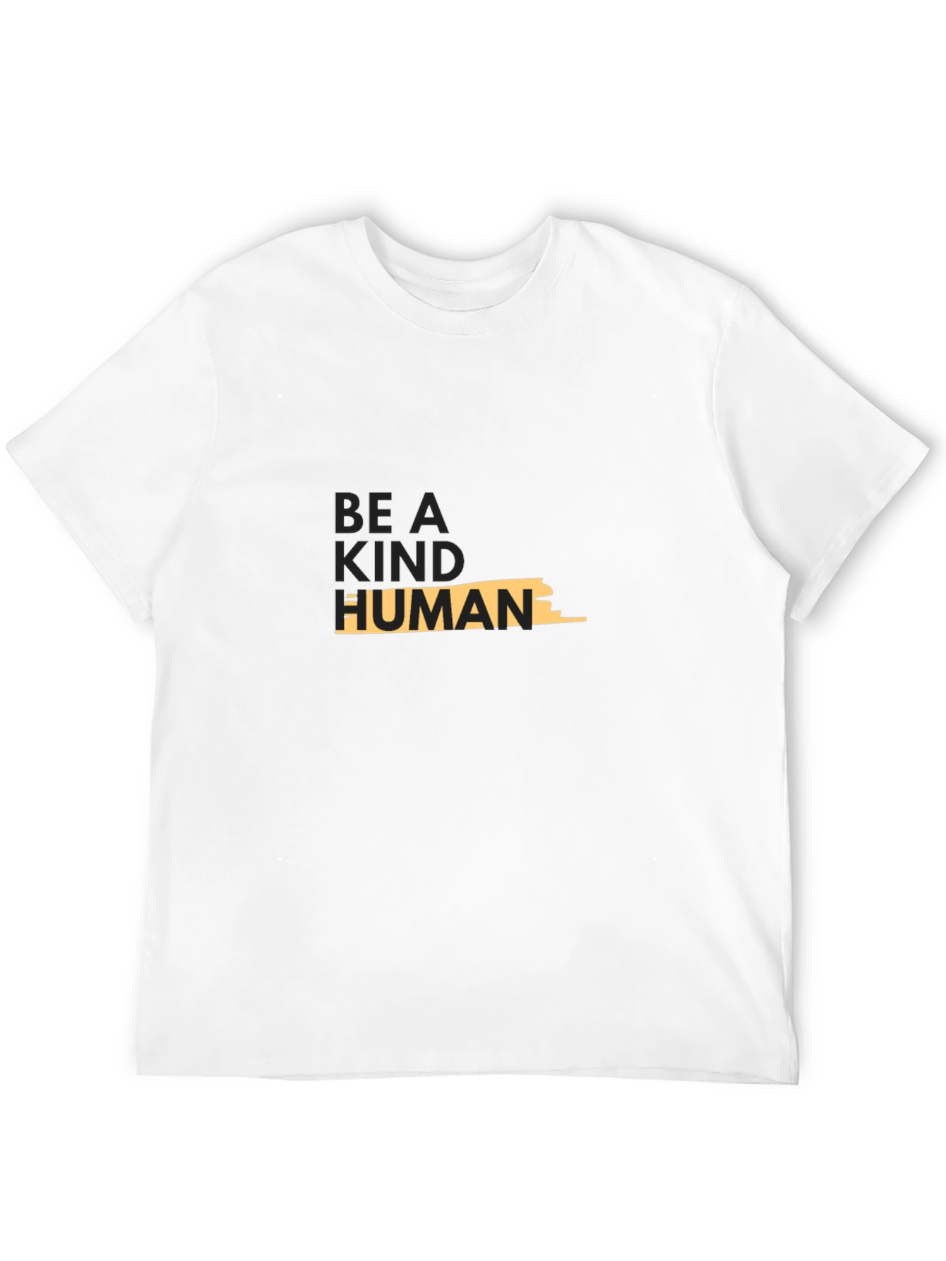 Be a Kind Human Graphic T-Shirt - Black