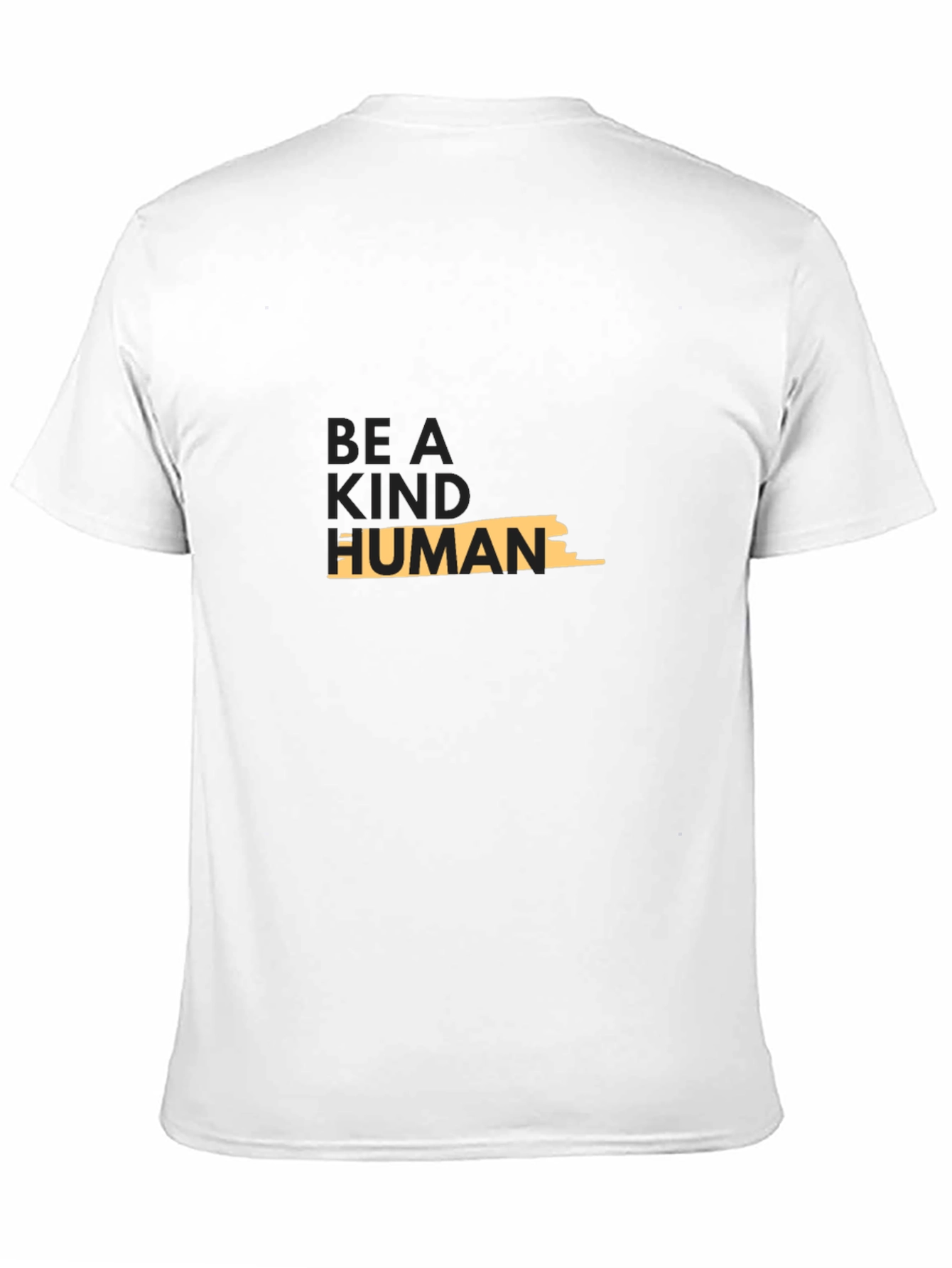 Be a Kind Human Graphic T-Shirt - Black