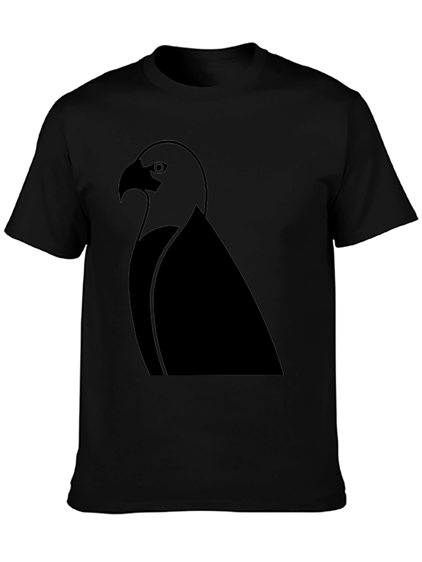 Eagle Graphic Tee - Black Short Sleeve T-Shirt