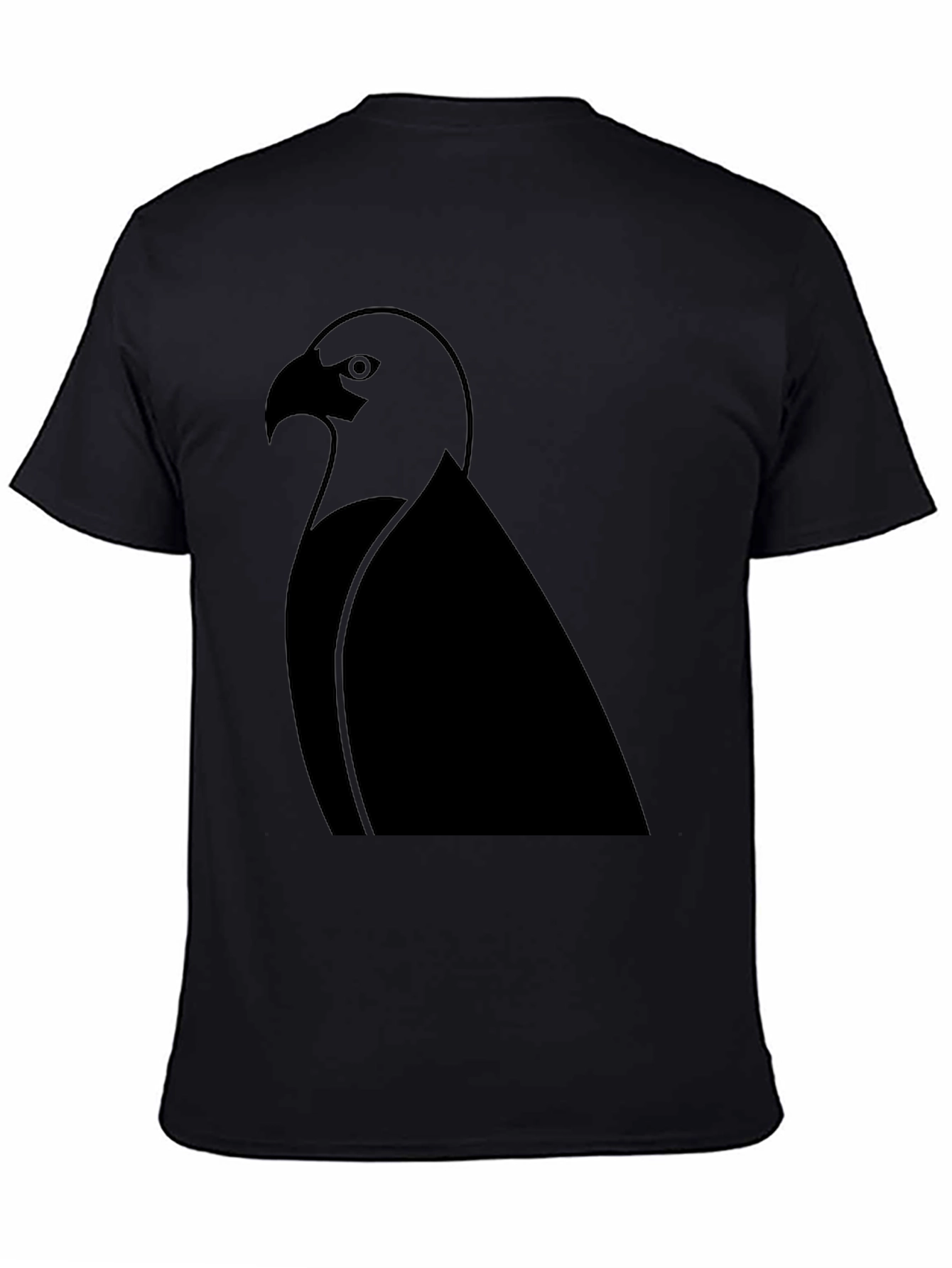 Eagle Graphic Tee - Black Short Sleeve T-Shirt
