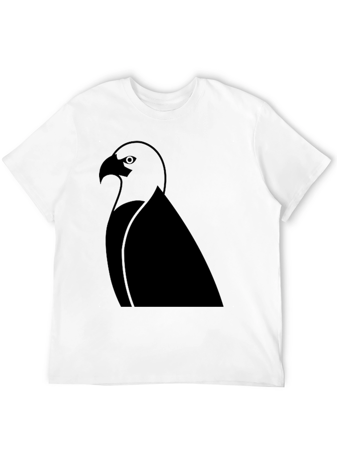 Eagle Graphic Tee - Black Short Sleeve T-Shirt