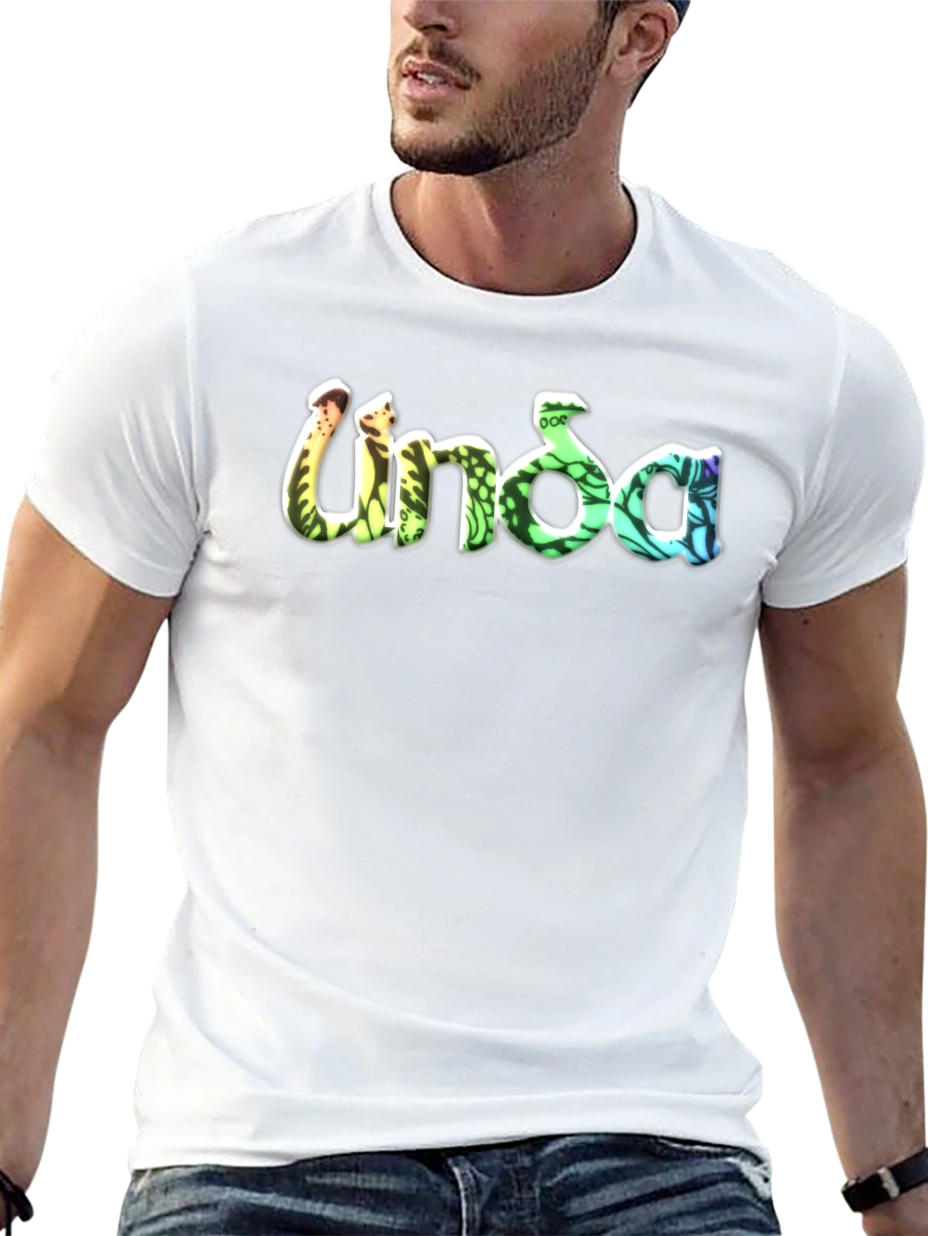 Linda Graphic T-Shirt - Unique Pattern Tee