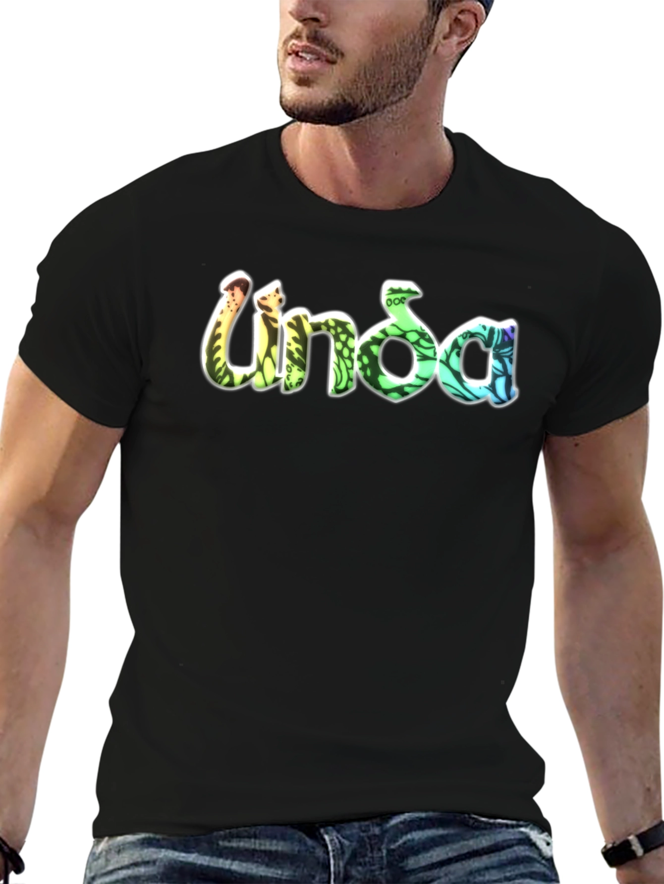Linda Graphic T-Shirt - Unique Pattern Tee