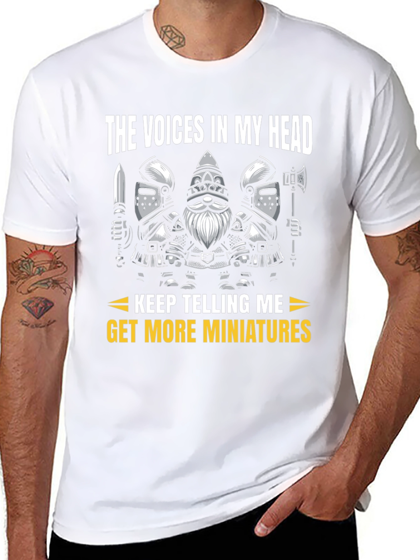 Voices In My Head Miniatures T-Shirt