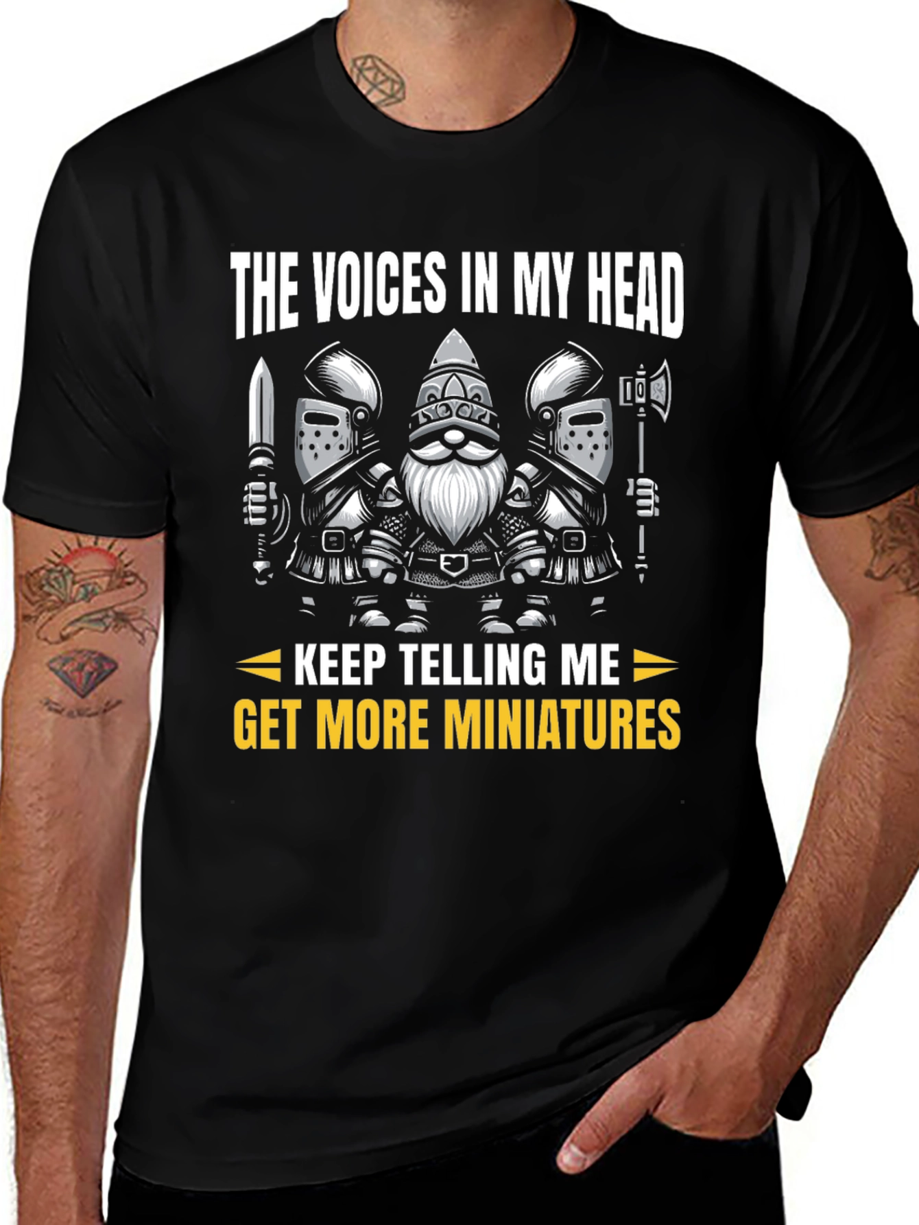 Voices In My Head Miniatures T-Shirt