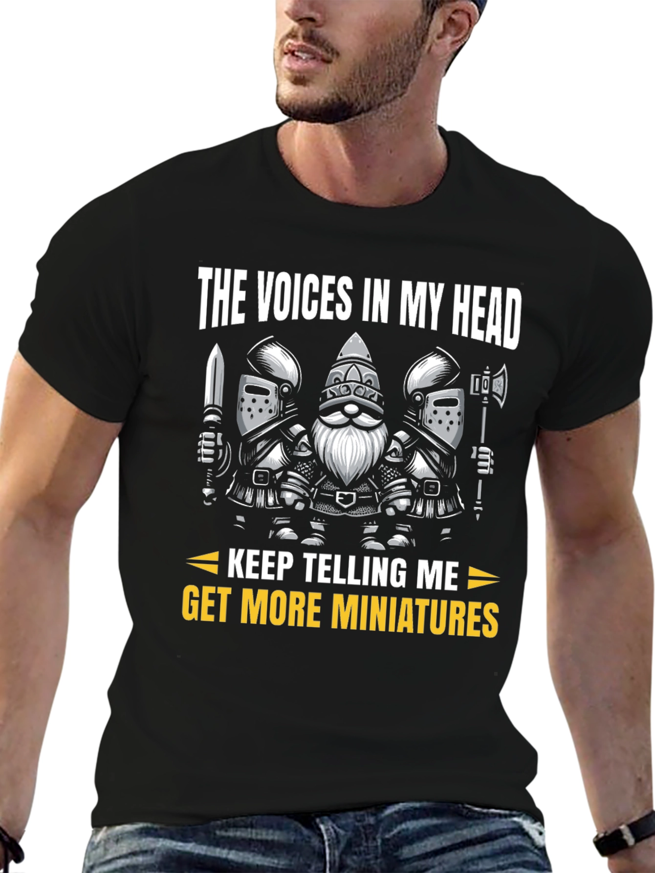 Voices In My Head Miniatures T-Shirt