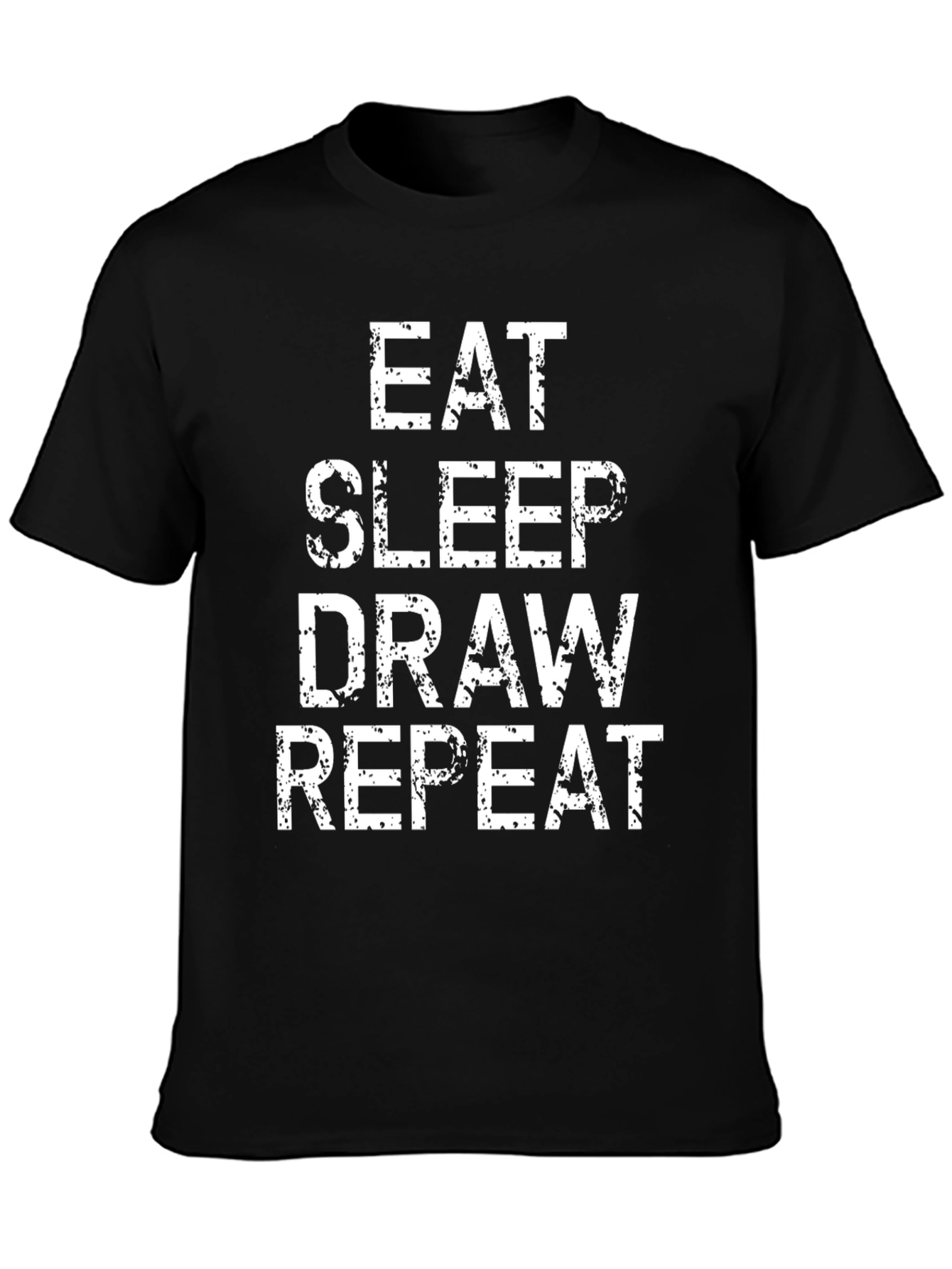 Eat Sleep Draw Repeat T-Shirt - Artist Graphic Tee