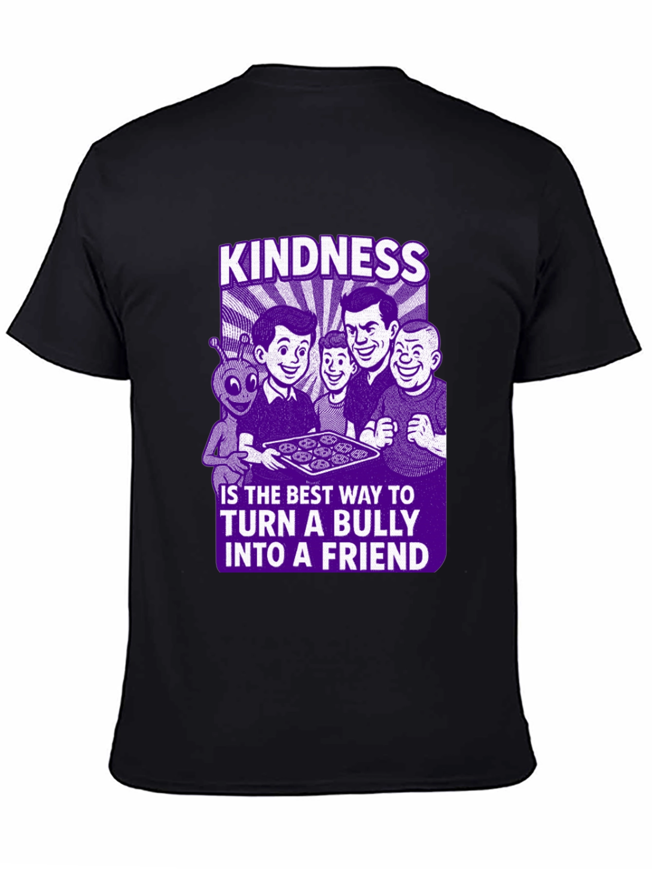 Kindness T-Shirt: Turn Bullies Into Friends with Cookies!