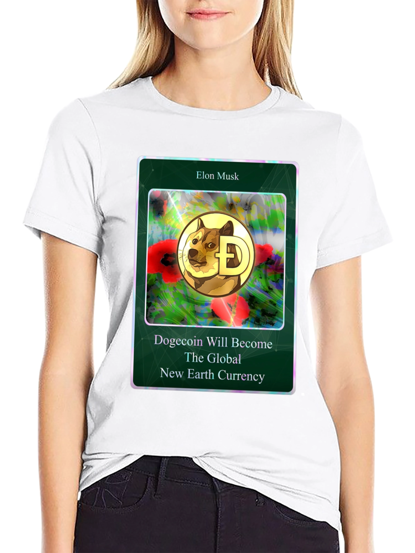 Dogecoin Global Currency T-Shirt Elon Musk