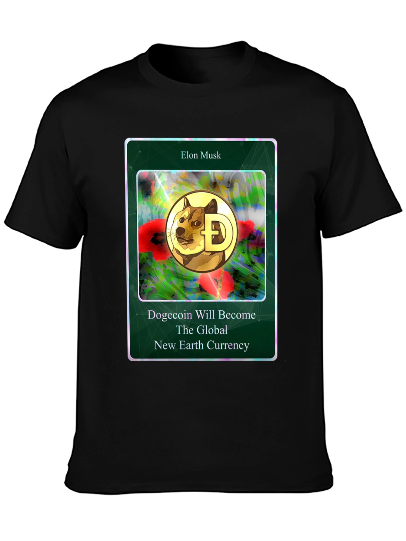 Dogecoin Global Currency T-Shirt Elon Musk