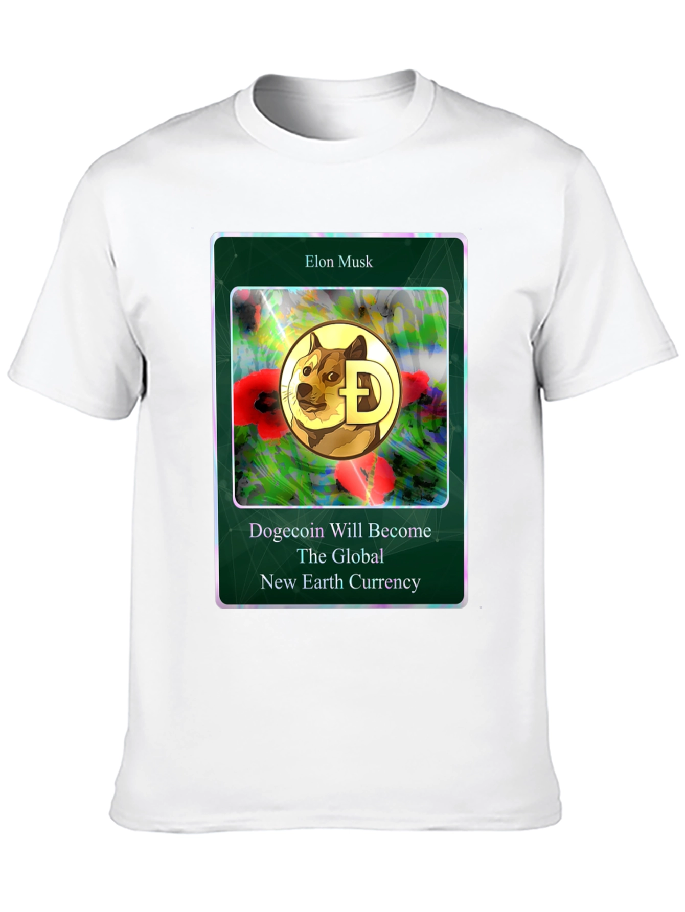 Dogecoin Global Currency T-Shirt Elon Musk