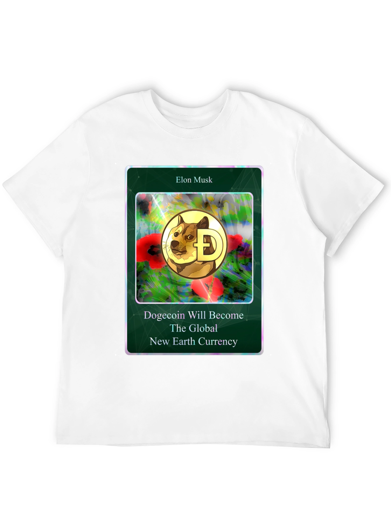 Dogecoin Global Currency T-Shirt Elon Musk
