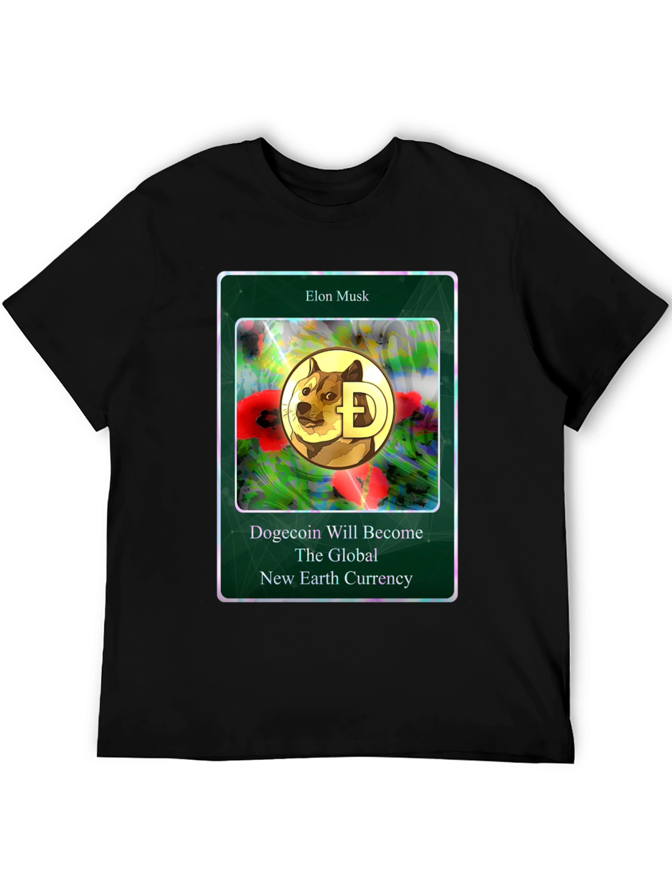 Dogecoin Global Currency T-Shirt Elon Musk
