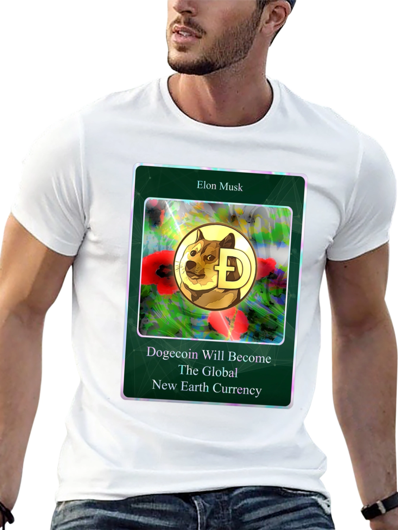 Dogecoin Global Currency T-Shirt Elon Musk